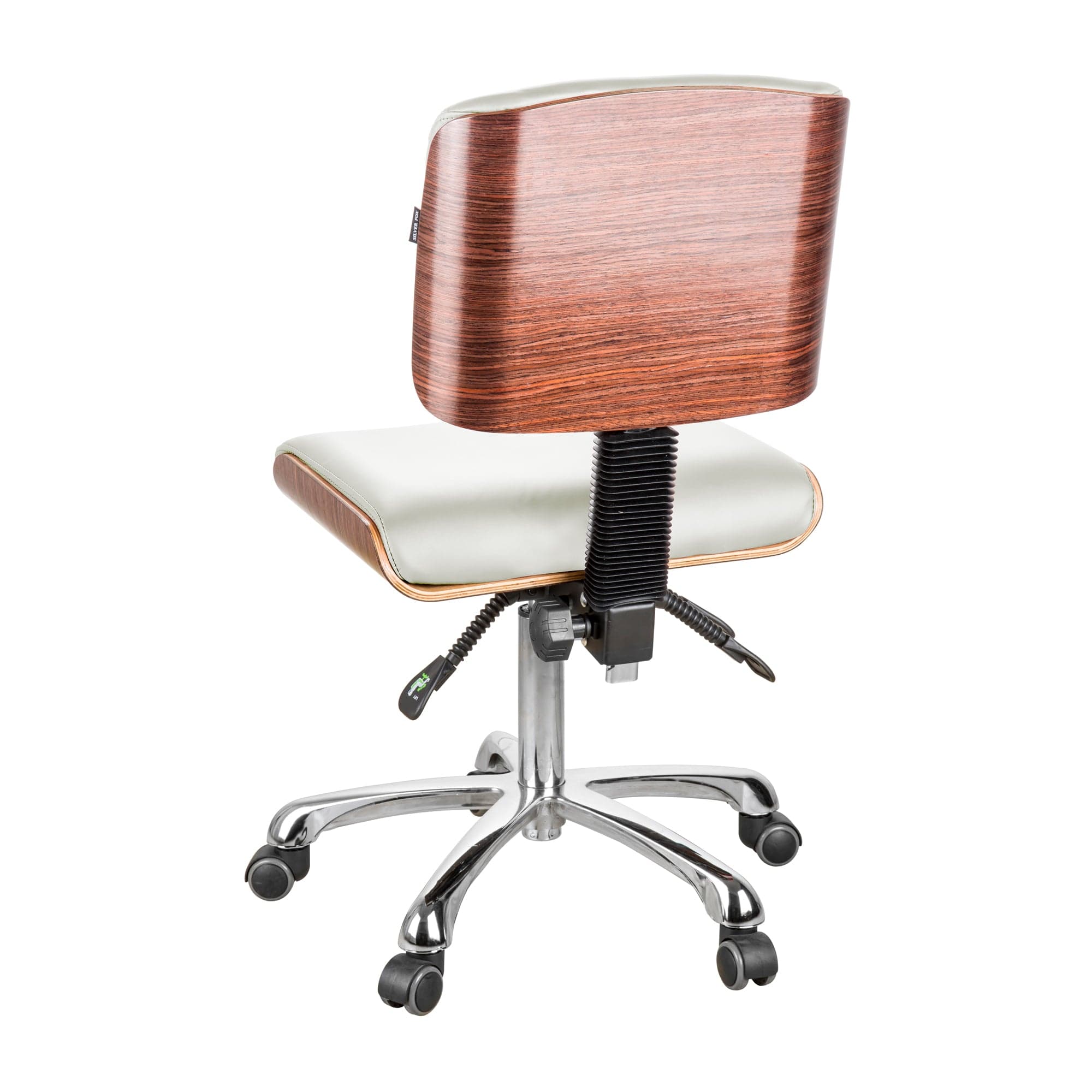 Professional Adjustable Beautician & Salon Stool with Back Support - Ergonomic Hydraulic Hairdressing Chair for Barber Shop, Salon, Makeup Studio & Tattoo Parlor