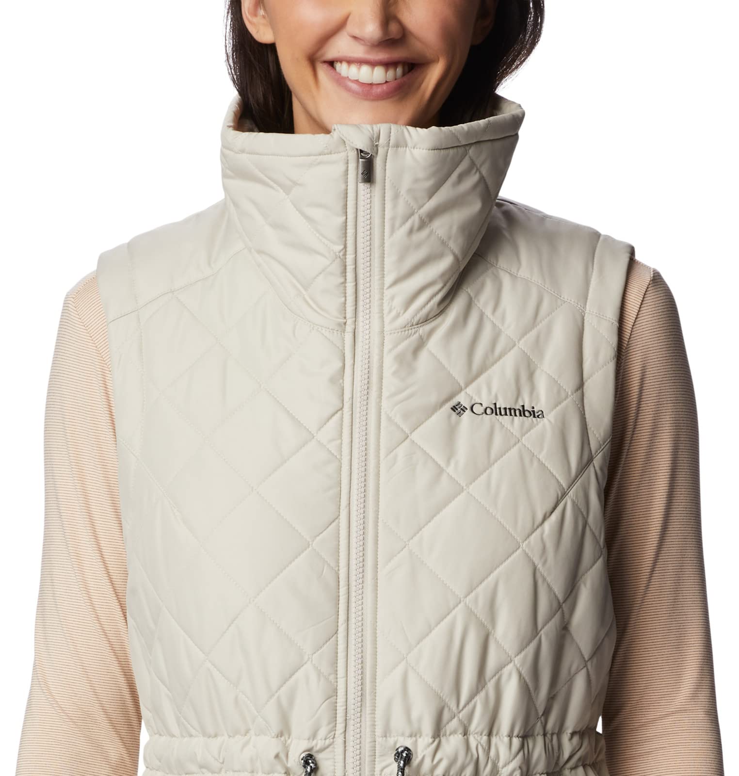Columbia Women's Copper Crest Mid Vest - Lightweight Insulated Puffer Vest for Hiking, Running & Outdoor Activities