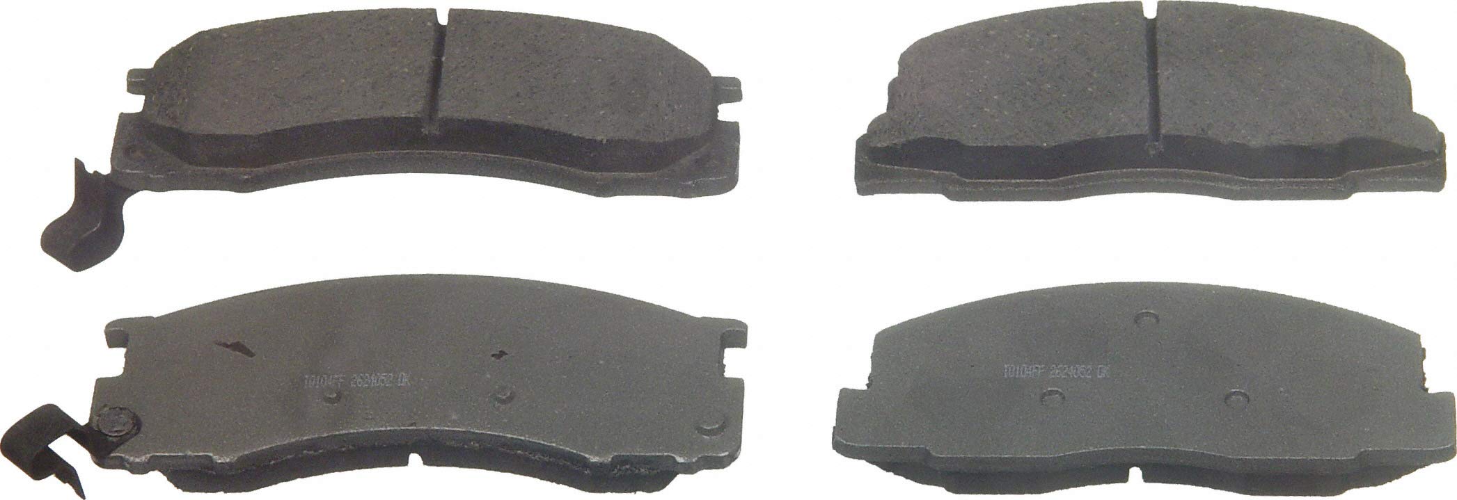 Wagner ThermoQuiet PD615 Ceramic Disc Brake Pads Set - Front & Rear Brake Pads for Smooth, Quiet Stopping | Perfect for Daily Commuting, Highway Driving & Heavy-Duty Vehicles