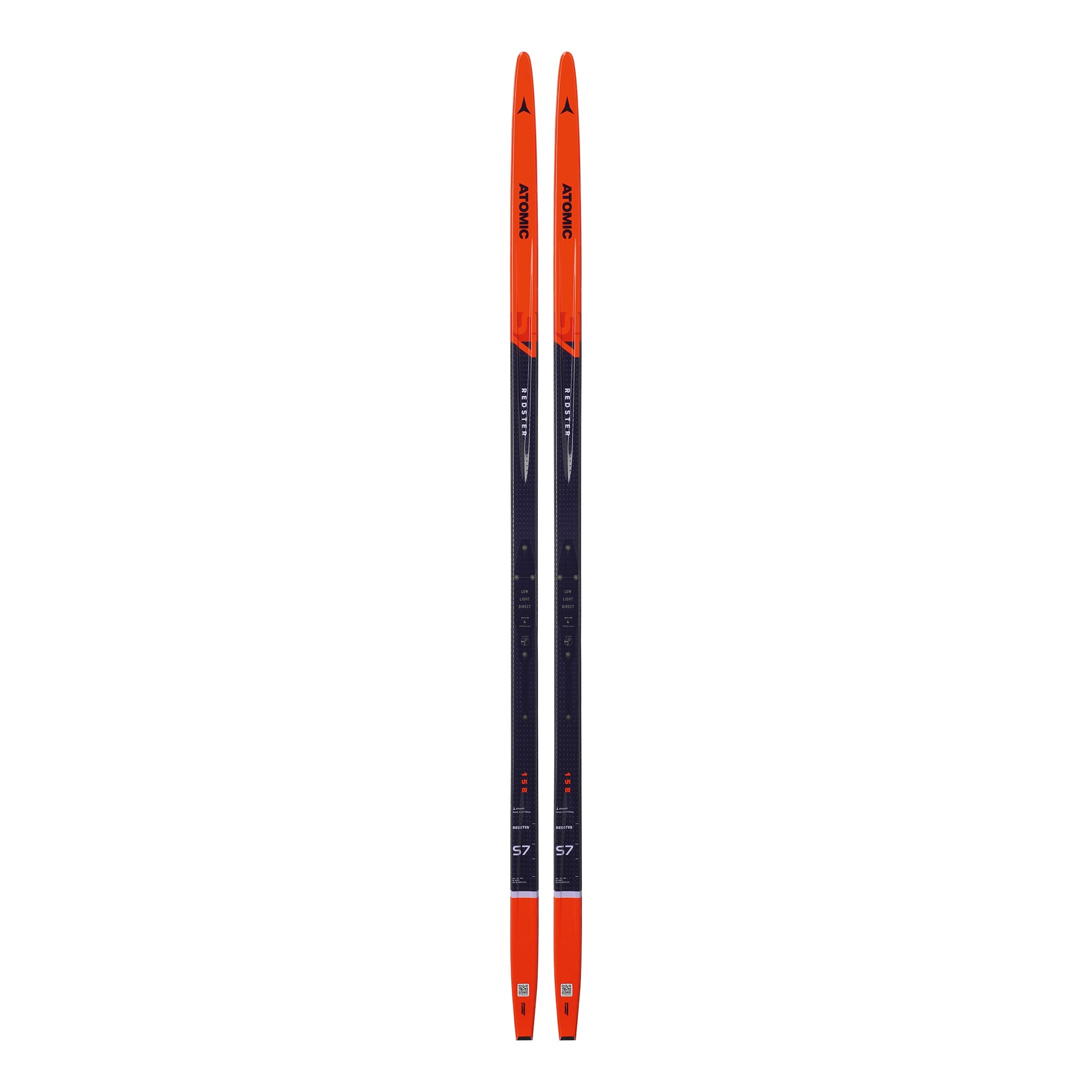 2023 Atomic REDSTER S7 Junior Skis - High-Performance Alpine Skis for Kids & Youth - Perfect for Groomed Trails & All-Mountain Skiing