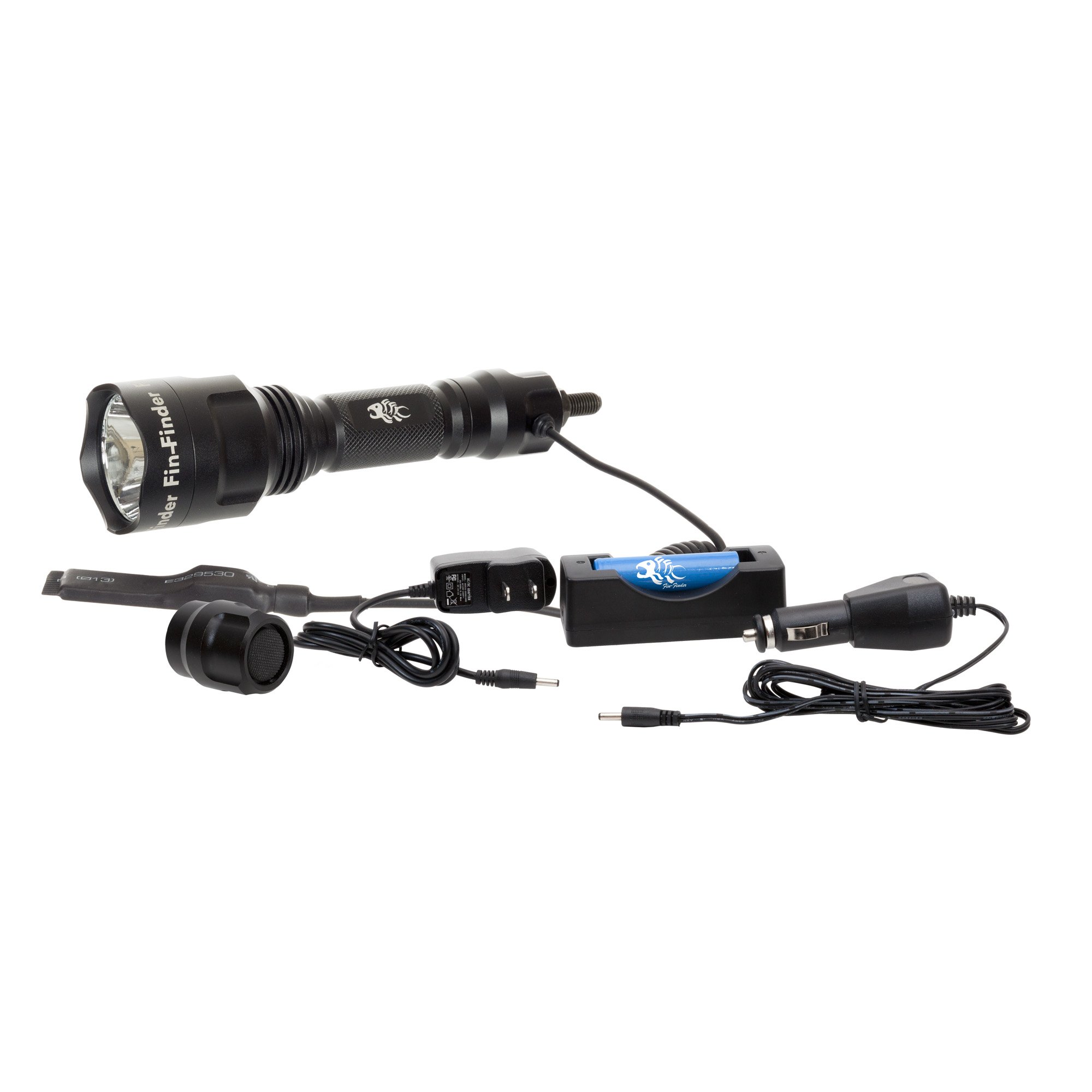 Bowfishing Light - High-Powered LED Underwater Fishing Light for Night Bowfishing - Perfect for Kayak, Boat, and Shore Fishing - Attracts Fish in Dark Waters