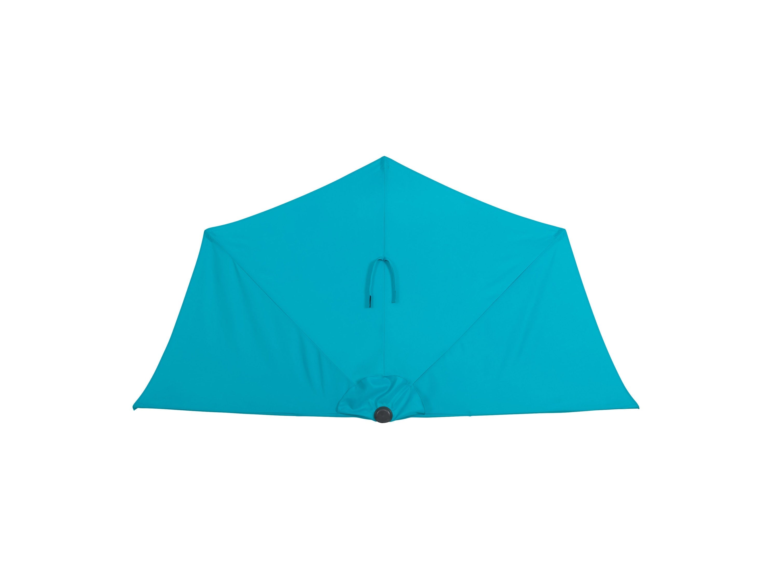 8.5ft Turquoise Half Umbrella - UV Protection Outdoor Patio Umbrella for Pool, Beach, Garden & Backyard - Waterproof Sun Shade for Relaxing in Style