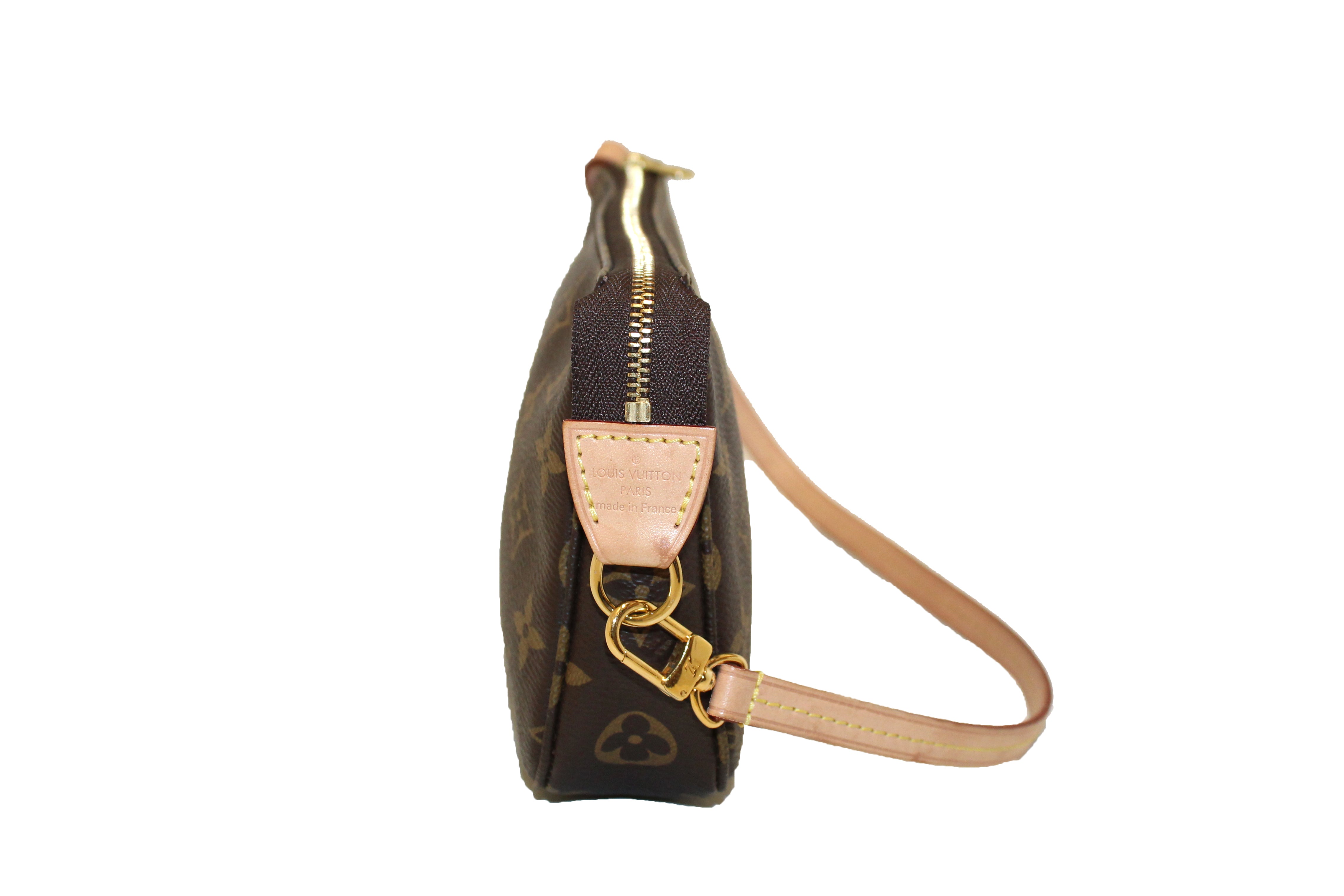 Authentic Louis Vuitton Monogram Pochette Accessories Bag - Luxury Crossbody Purse for Women, Perfect for Date Night & Evening Events