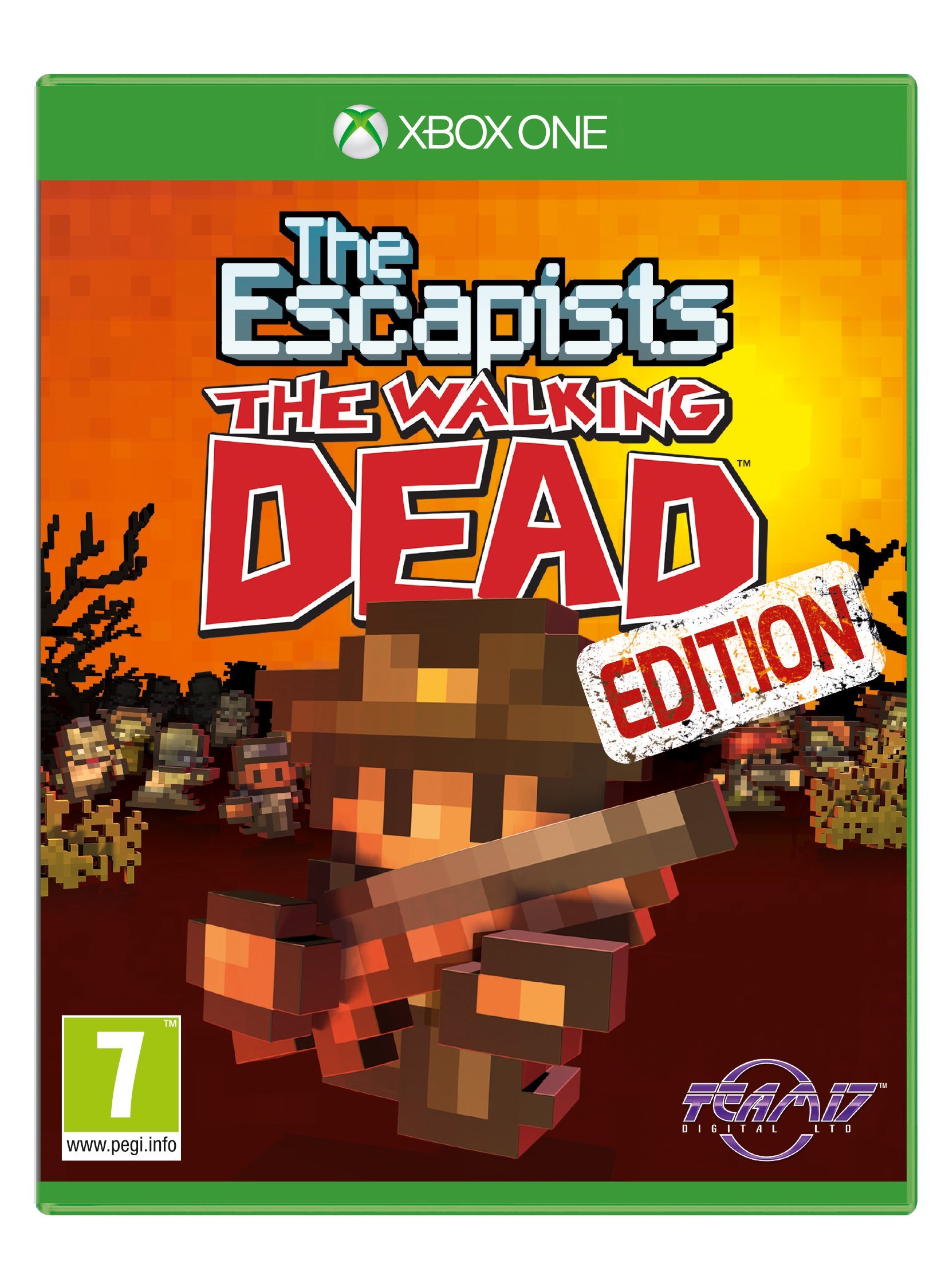 The Escapists The Walking Dead - Xbox One Game | Survival Strategy Adventure | Perfect for Zombie Apocalypse Fans & Co-op Gaming Nights