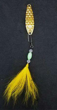 Premium M3Tackle Fully Rigged Fluke Spoon Rigs - Saltwater Fishing Lures for Striped Bass & Fluke - Perfect for Offshore & Inshore Fishing Trips