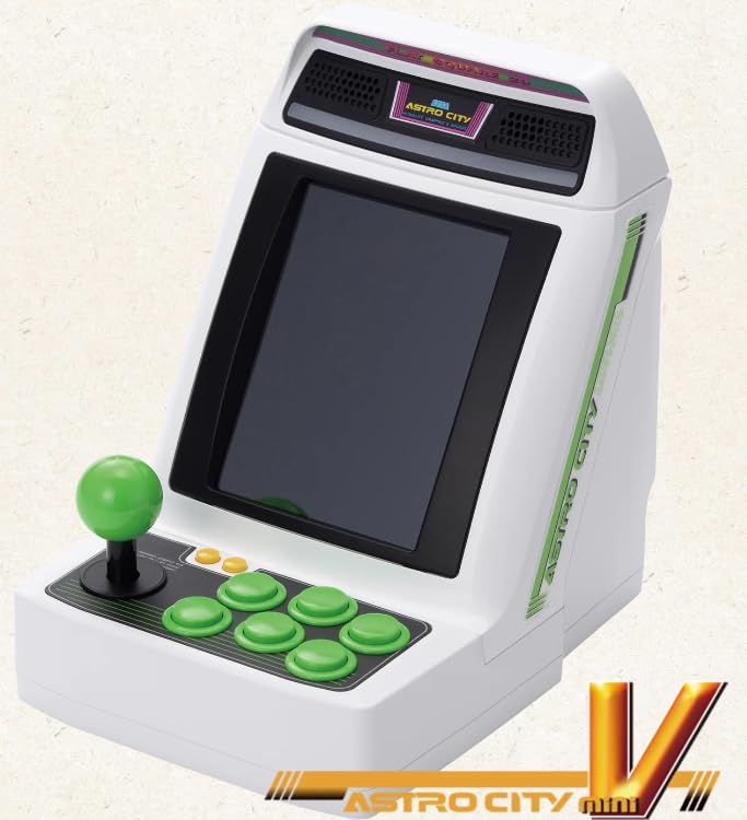 SEGA Astro City Mini Arcade Machine - White Retro Gaming Console | Perfect for Home Entertainment & Game Room Decor