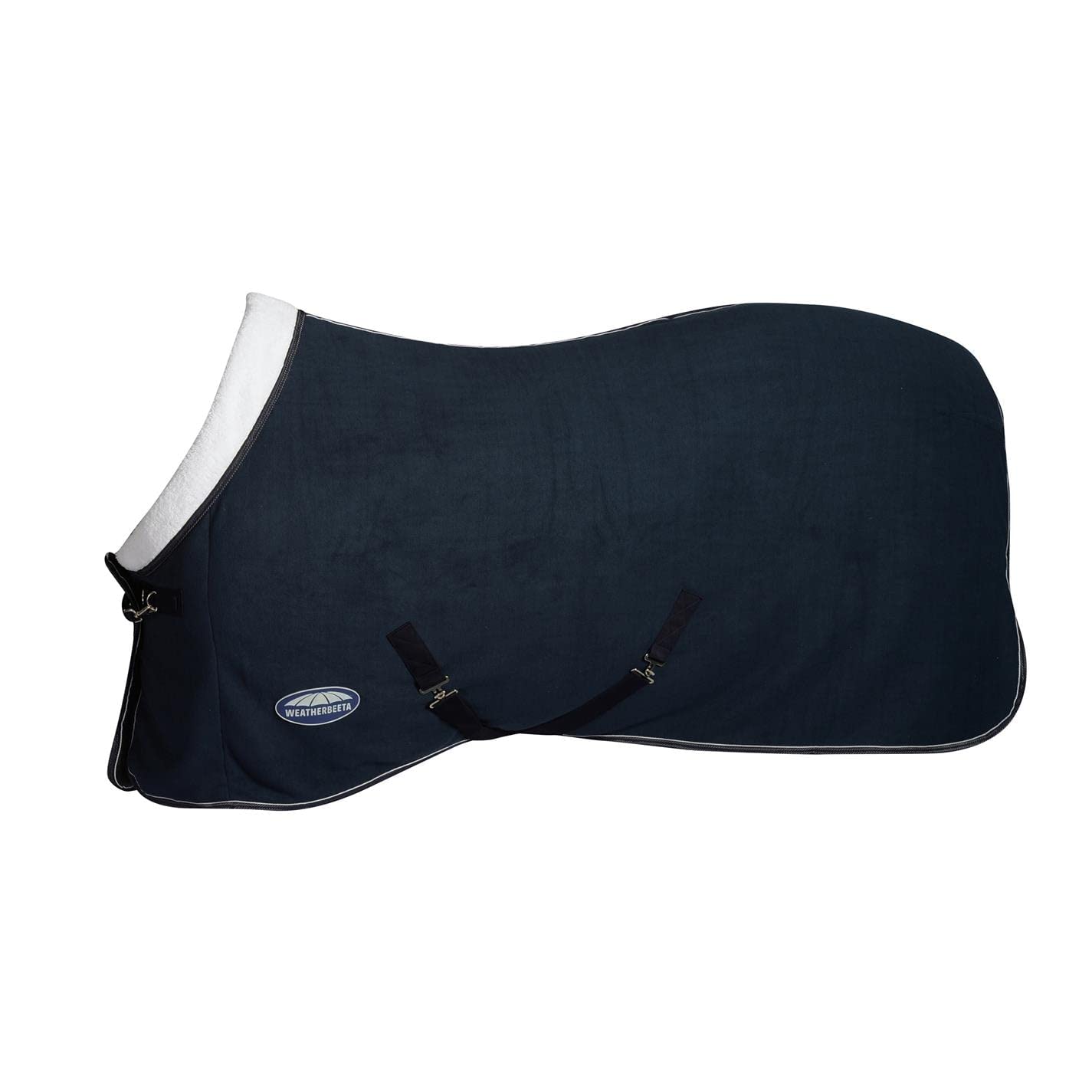 Weatherbeeta Sherpa Fleece Cooler Standard Neck Turnout Blanket for Horses - Lightweight & Breathable Stable Blanket for Cool Weather Riding & Turnout