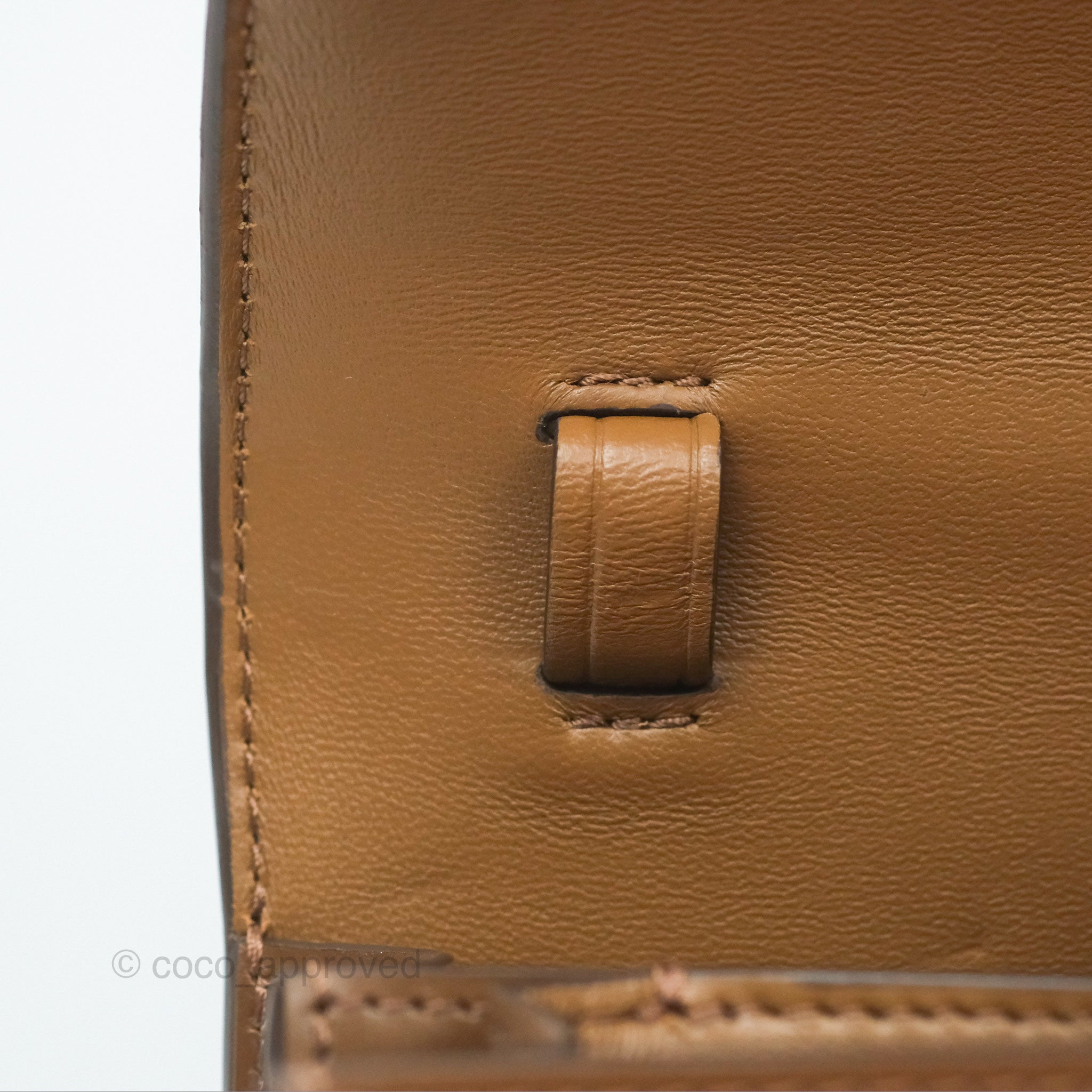 Celine Teen Classic Box Flap Bag in Caramel Calfskin Leather - Perfect for Work, Travel & Everyday Luxury