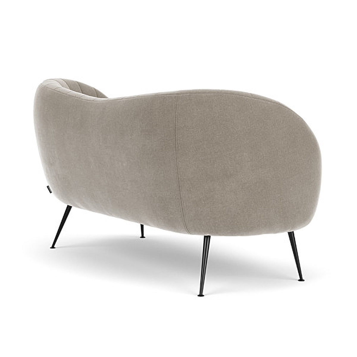 Premium Flora Fabric 2-Seater Sofa - Modern Living Room Furniture for Small Spaces | Comfortable Loveseat for Apartments, Dorms & Cozy Homes