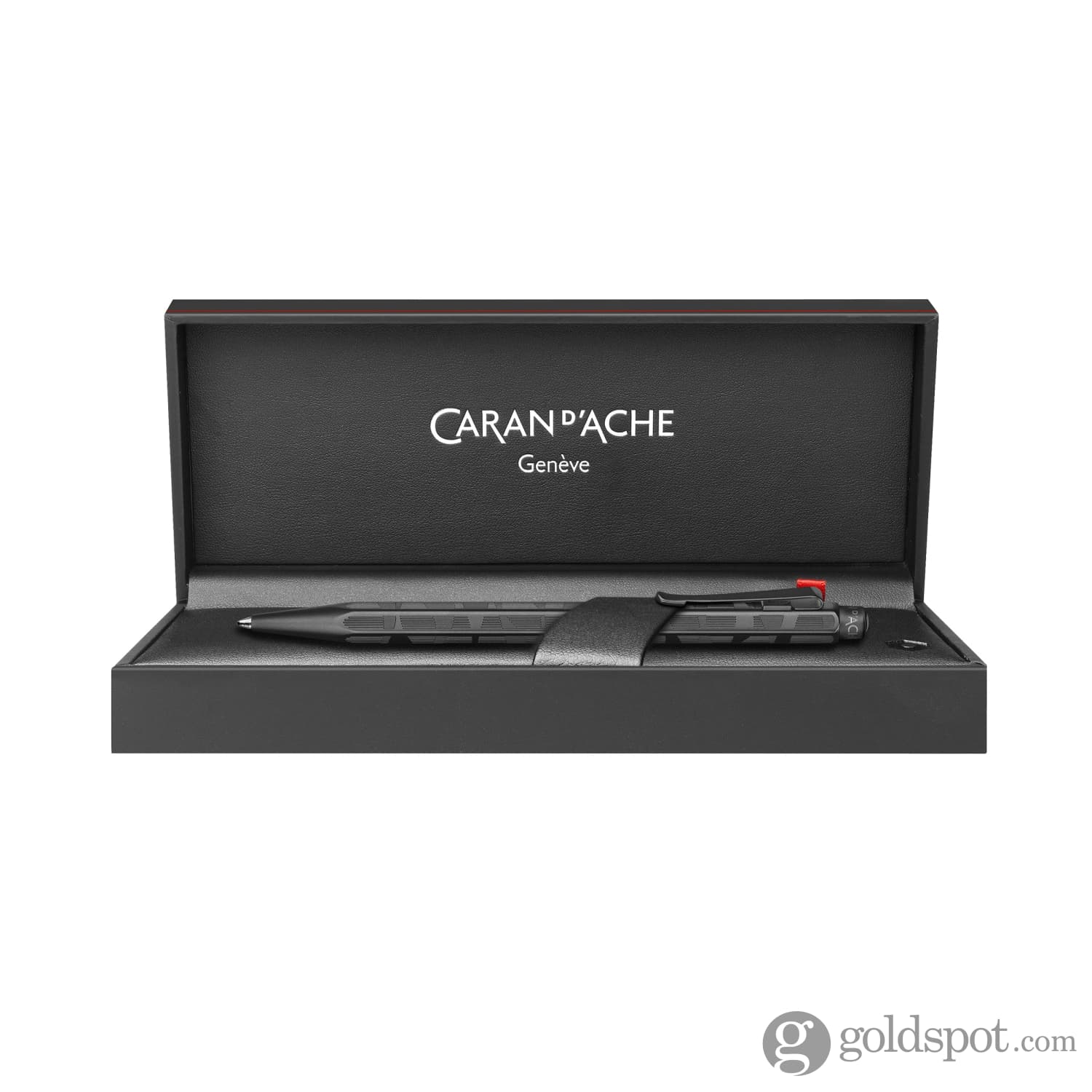 Caran d'Ache Ecridor Black Lines Ballpoint Pen - Premium Writing Instrument for Business, Gifting & Luxury Everyday Use