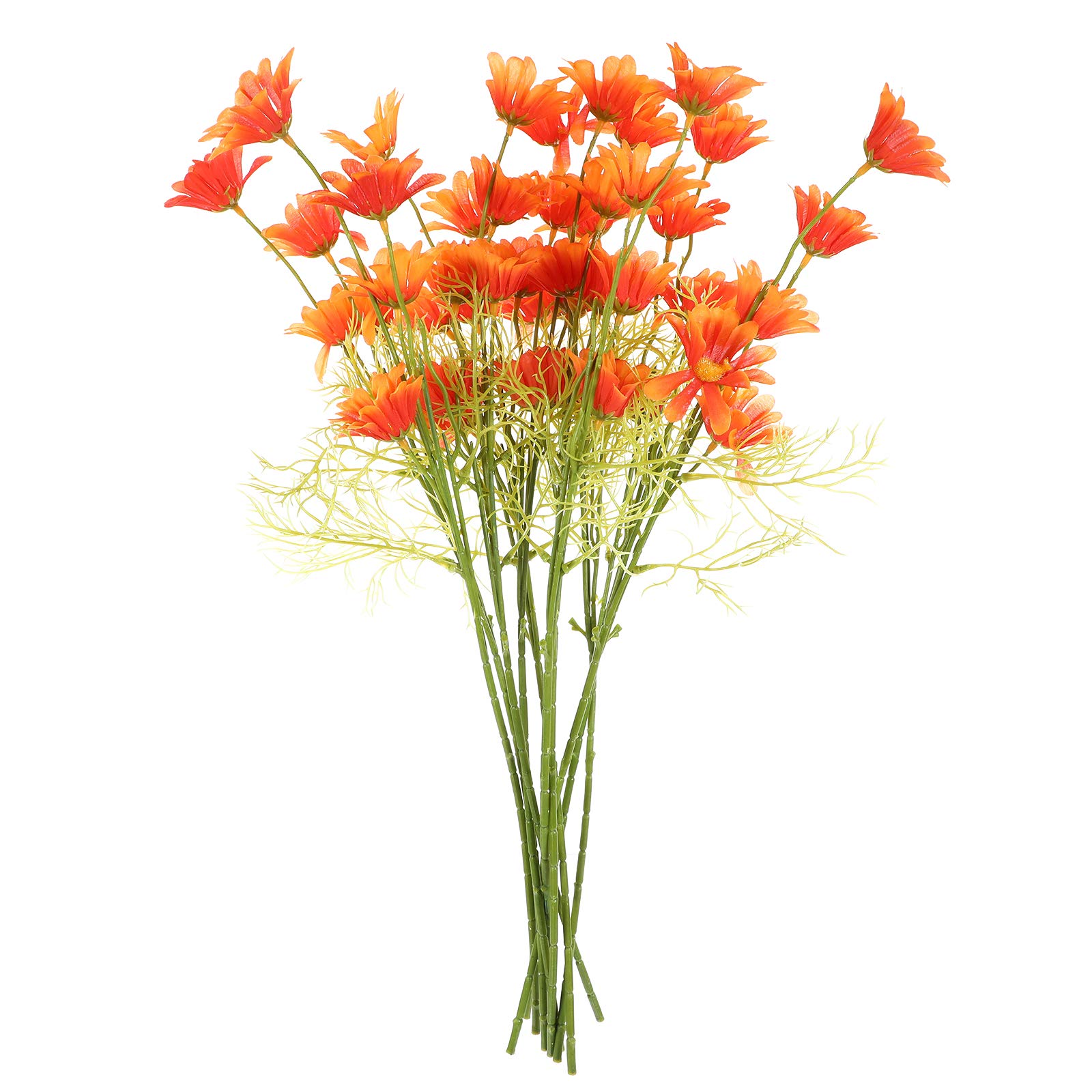 10pcs Artificial Daisy Bouquets - Realistic Chrysanthemum Floral Arrangement for Living Room Decor | Home Centerpiece, Wedding, Party & Office Decoration