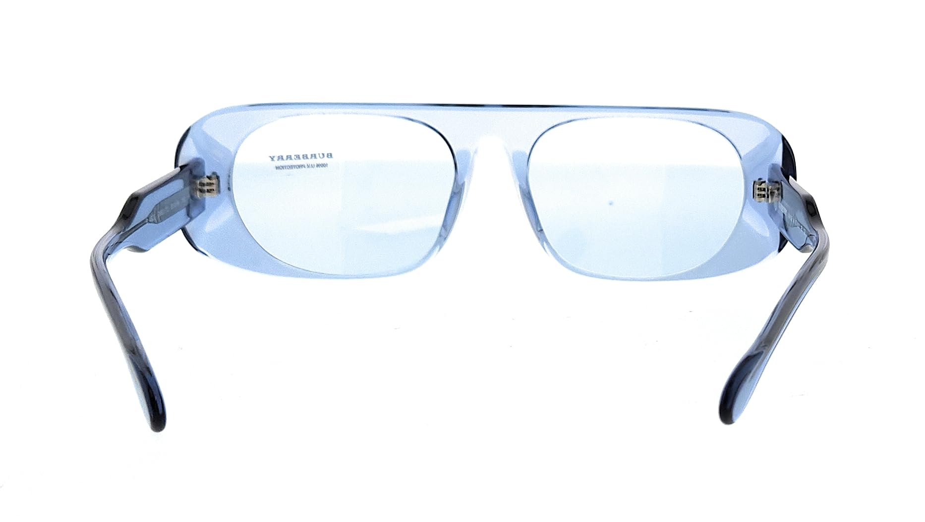 BURBERRY BE 4322 388372 Transparent Azure Sunglasses for Women - Stylish UV Protection Shades for Beach, Driving & Outdoor Fashion