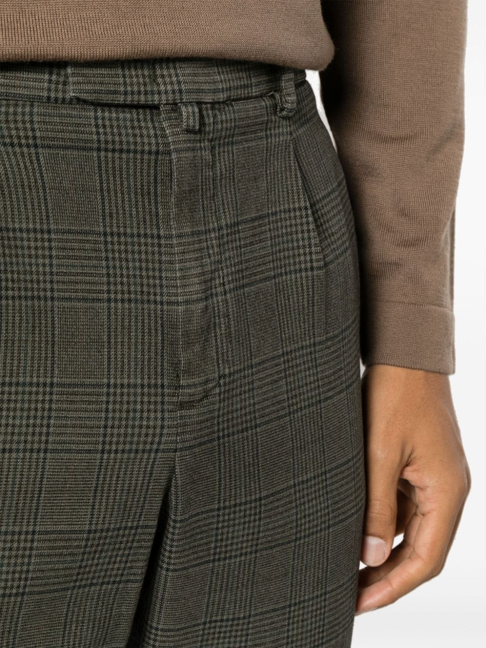 Briglia Green Trousers for Men - Comfortable Casual Pants for Work, Travel & Outdoor Activities