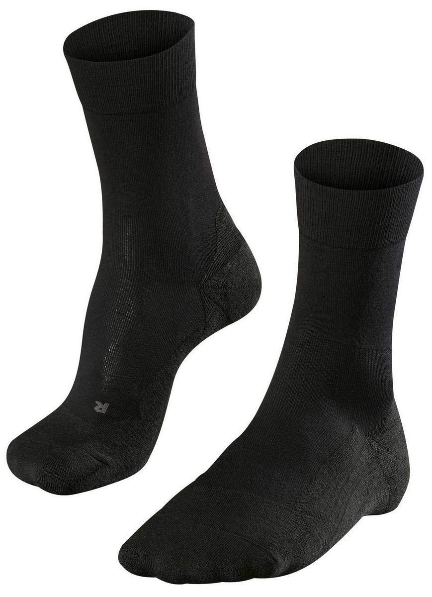 Falke Men's Golf Socks - Breathable Moisture-Wicking Athletic Socks for Golf, Running & Sports - Black (Pair) - Perfect for Golf Tournaments & Outdoor Activities