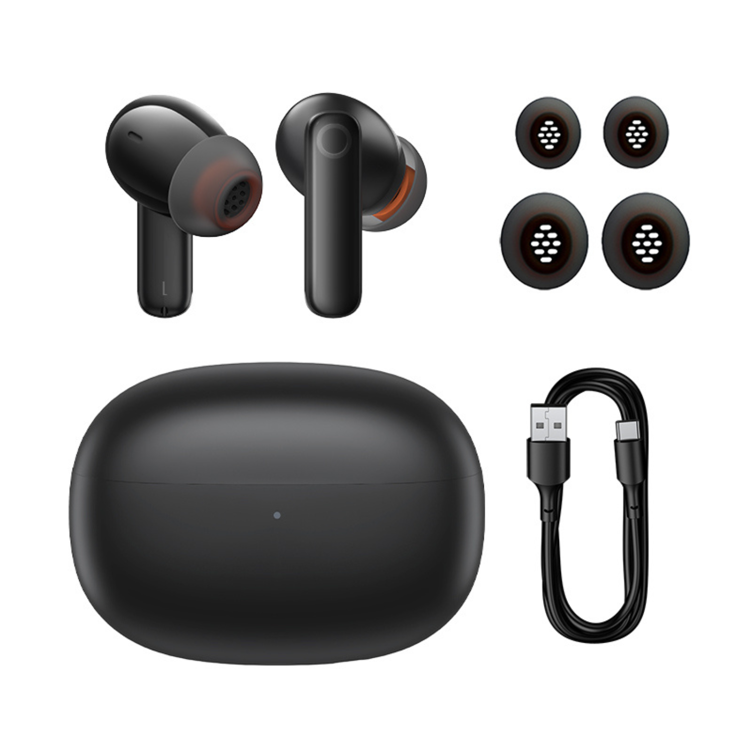 Baseus Bowie MZ10 Wireless Headphones with Active Noise Cancellation - Black | Perfect for Travel, Work & Gym