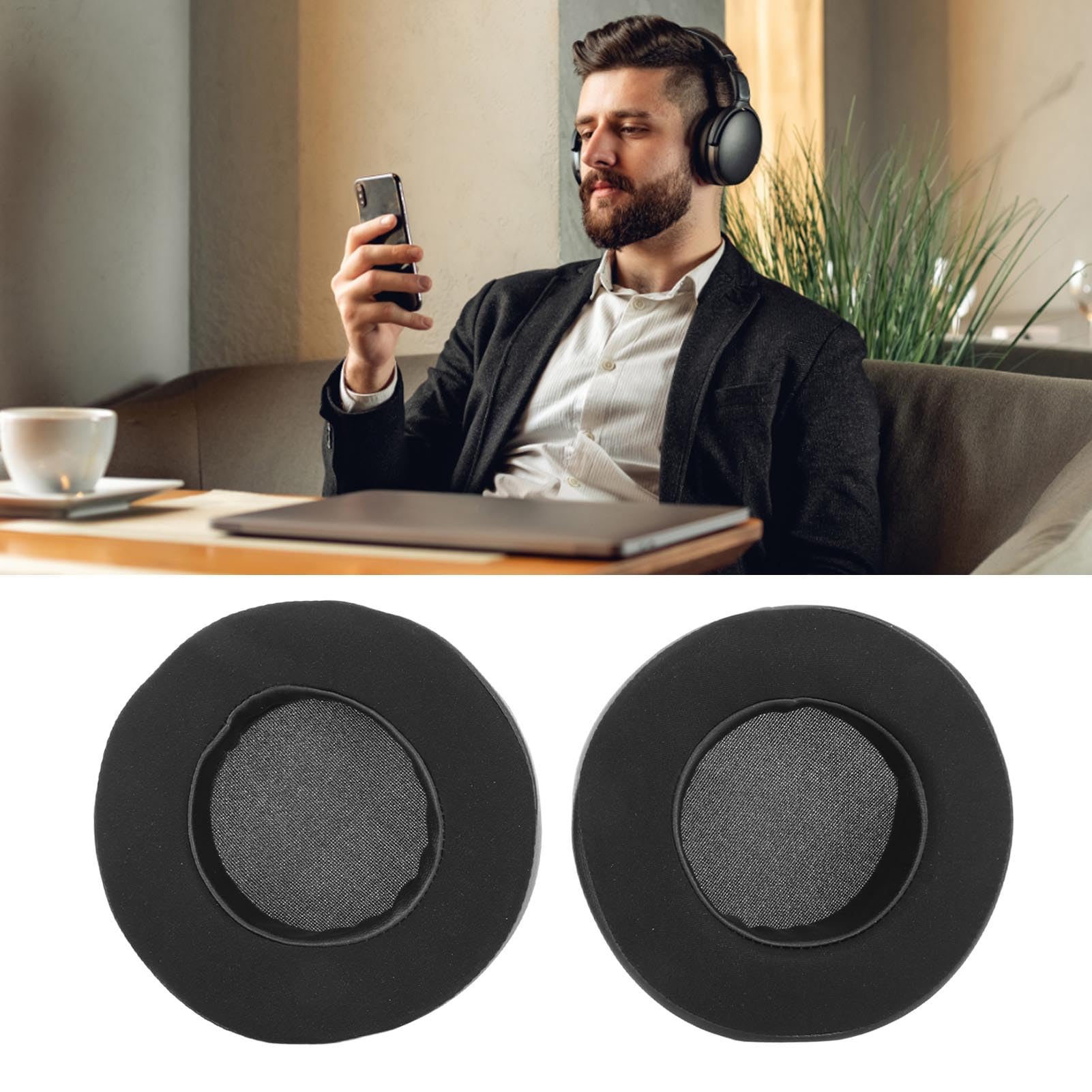 Premium Cooling Gel Memory Foam Ear Cushions for Razer Headsets - Breathable Replacement Ear Pads for Gaming, Work & Music - Enhanced Comfort & Noise Isolation - Easy Installation (Ideal for Long Gaming Sessions & Office Use)