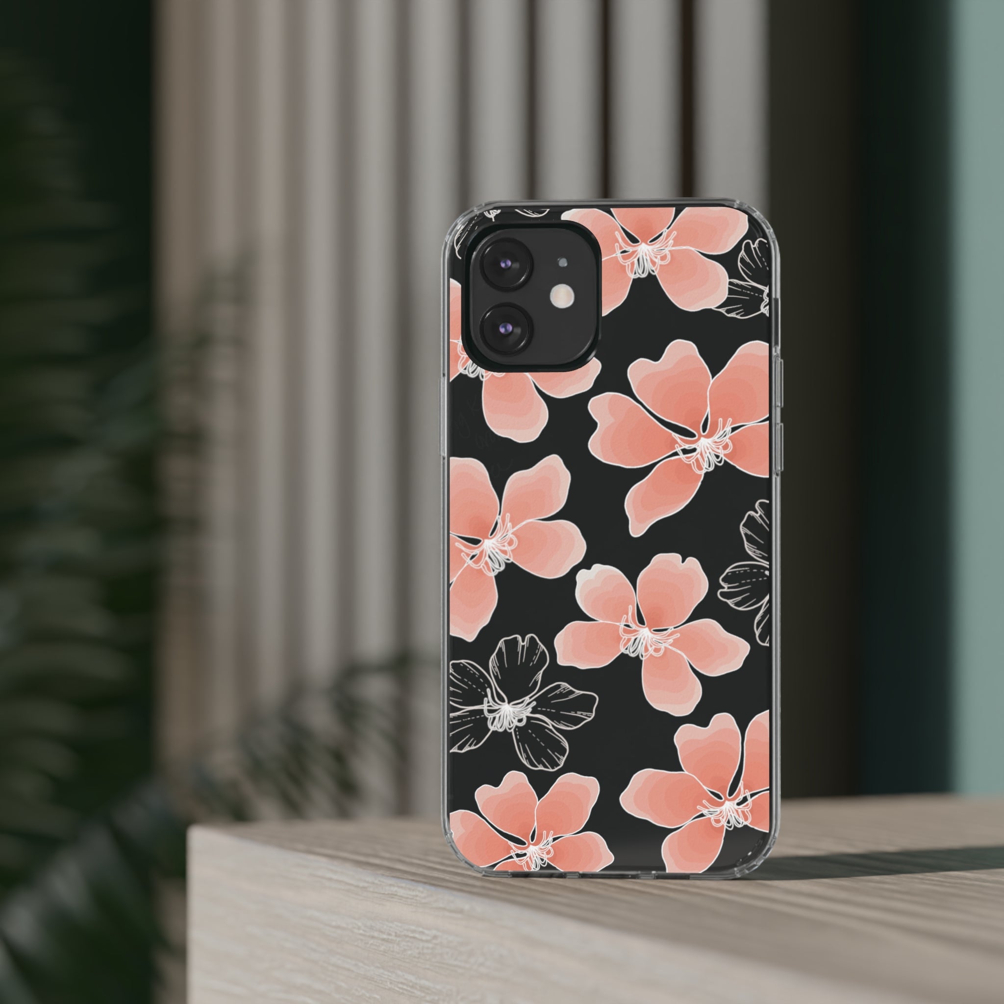 Hong Kong Orchid Clear Phone Case - Slim Protective Cover for iPhone & Samsung | Perfect for Everyday Use, Travel & Gifting