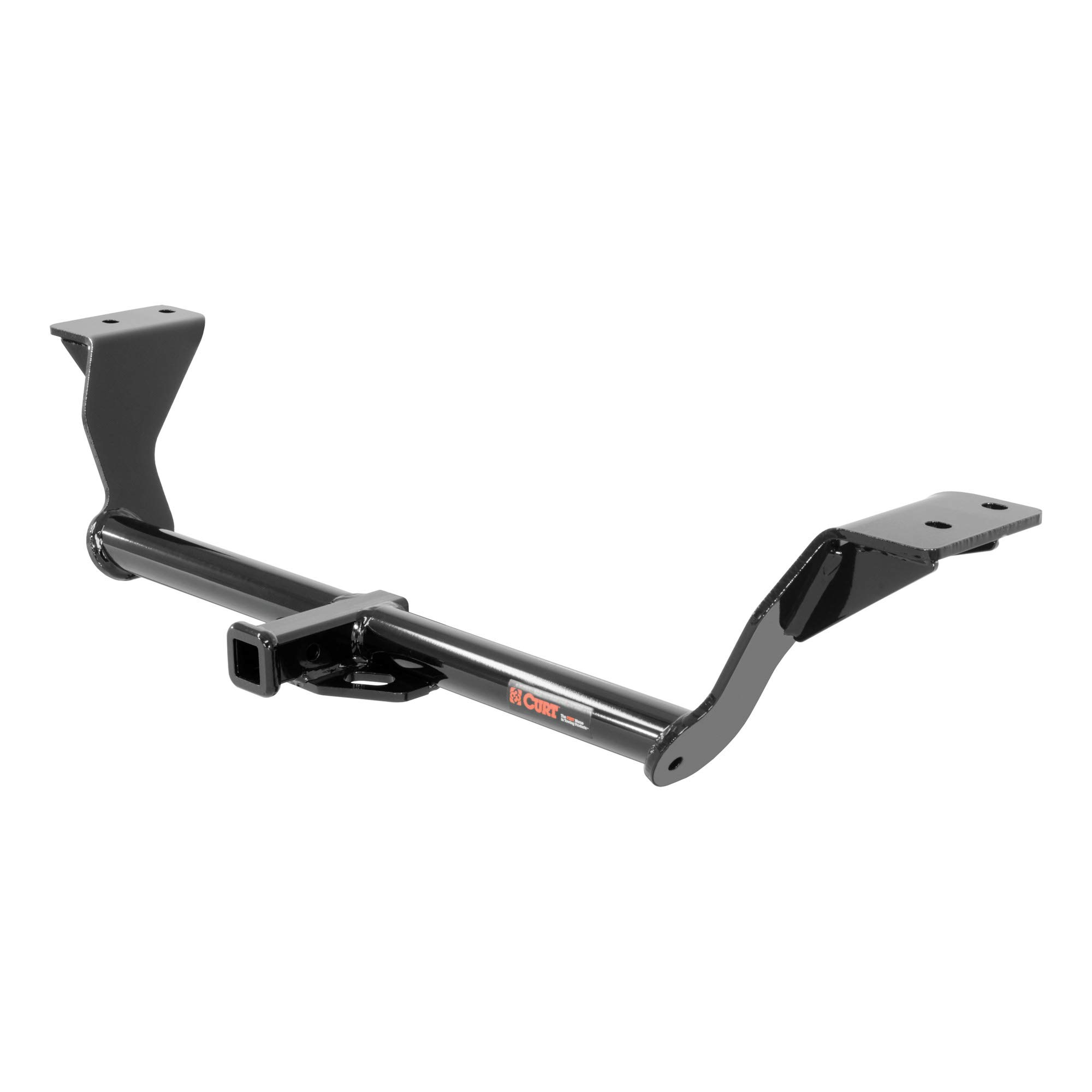 CURT 11412 Class 1 Trailer Hitch 1-1/4 Inch Receiver for Volkswagen Golf & GTI - Black | Towing Bike Rack & Cargo Carrier | Perfect for Camping, Road Trips & Outdoor Adventures