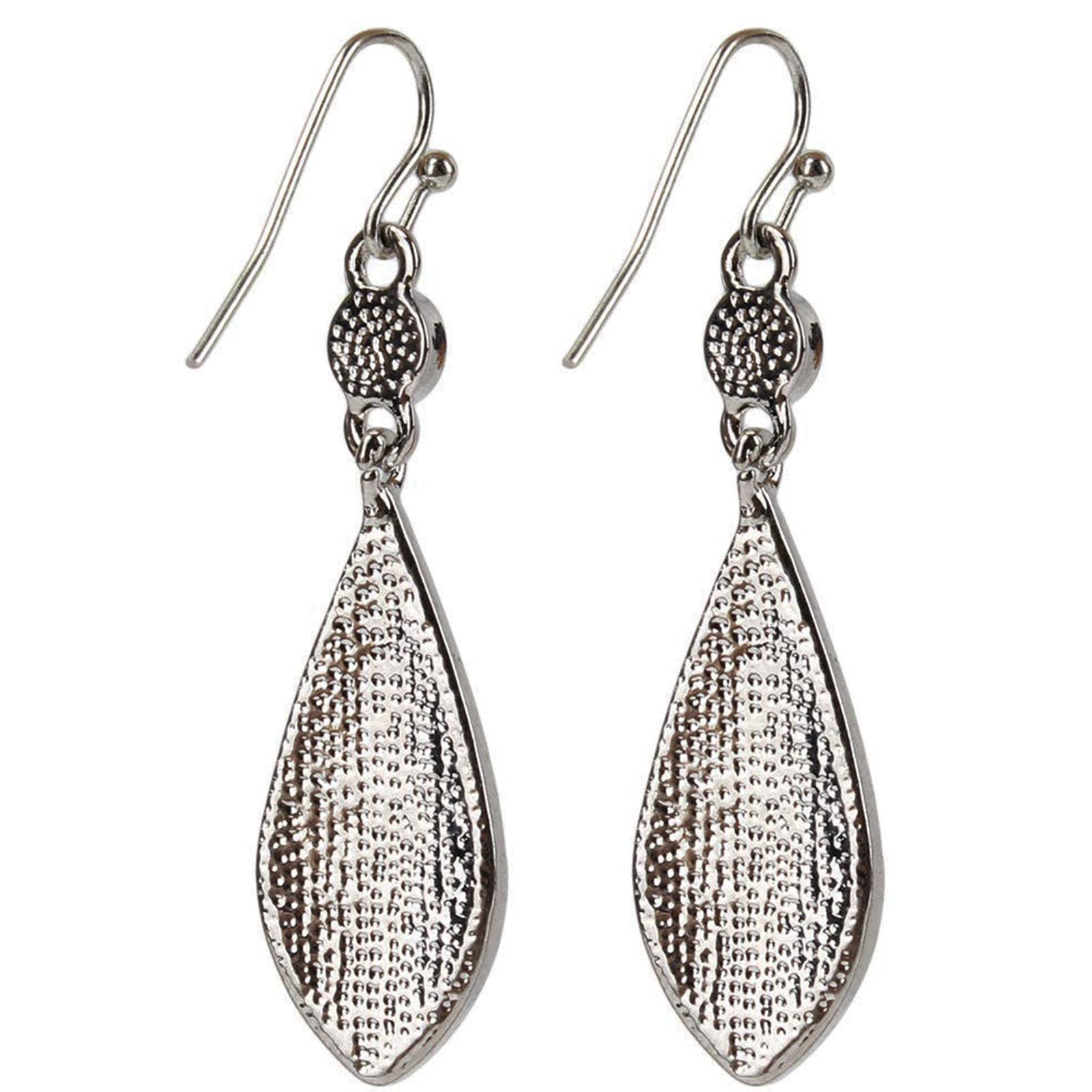 BG&WLing Turquoise Earrings for Women - 925 Sterling Silver Teardrop Dangle Earrings | Western Native Vintage Bohemian Fashion Jewelry | Perfect for Casual Wear, Parties & Special Occasions