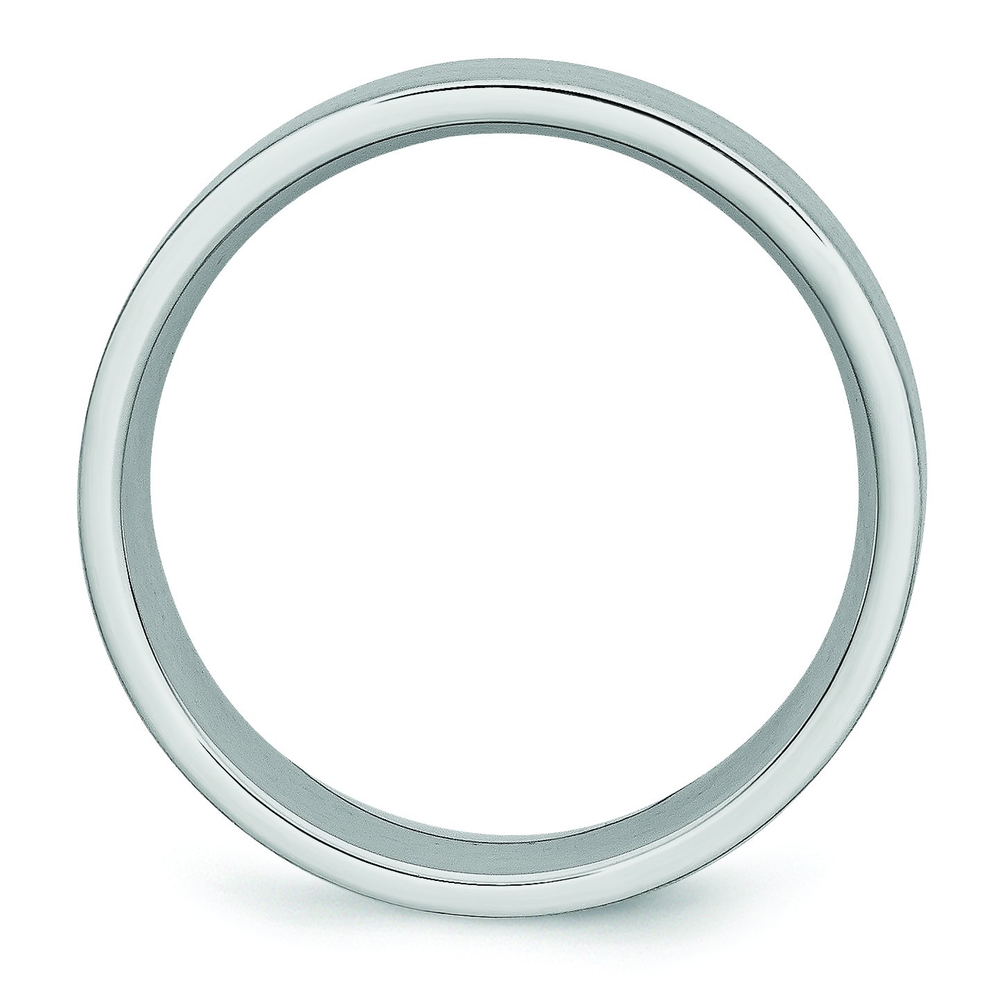 8mm Cobalt Flat Satin Wedding Band Ring for Men - Perfect for Weddings, Anniversaries & Everyday Wear