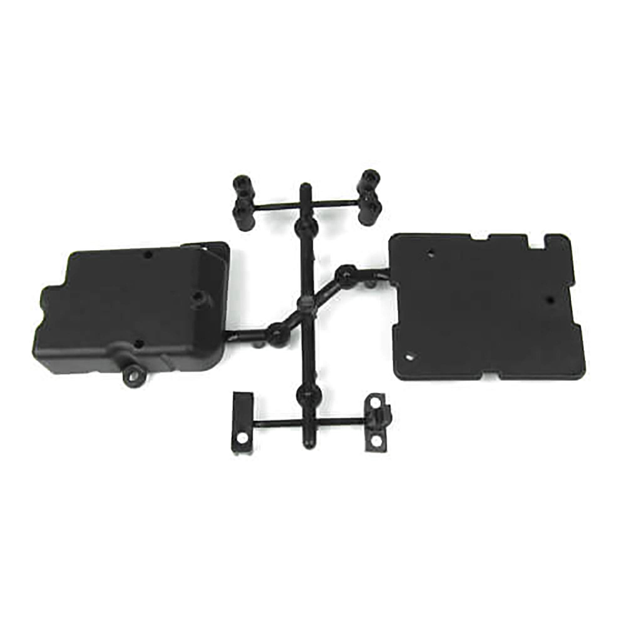Tekno RC LLC ESC Tray and Radio/Battery Tray Accessories TKR5065 - High Performance RC Car Speed Controls & Upgrade Parts for Off-Road Racing and Bashing