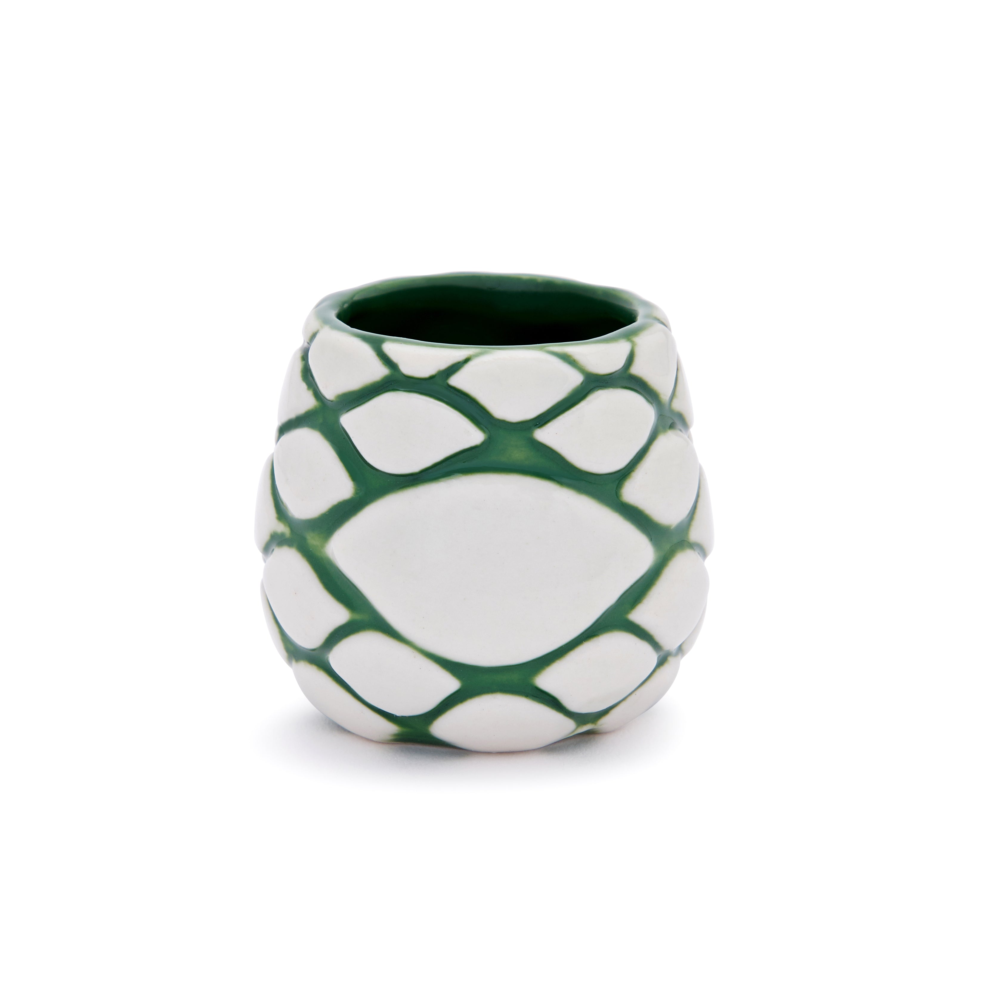 Premium Glazed Ceramic Agave Shot Glass Set - 1.5oz (44ml) Capacity - Pack of 6 - Perfect for Tequila, Mezcal & Cocktail Tasting Parties