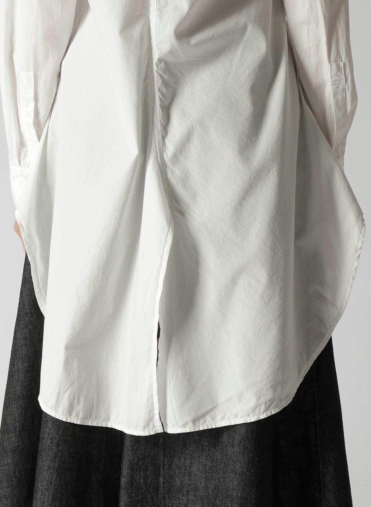 Women's Cotton Broad Hidden Button Long Blouse - Elegant Loose Fit Tunic Top for Casual Wear, Office & Special Occasions