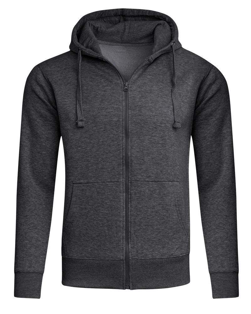 Men's Fleece Tracksuit Set - Plain Zip-Up Hoodie & Jogger Pants for Gym, Running, Casual Wear & Sports | Comfortable Workout Sweatsuit for Men