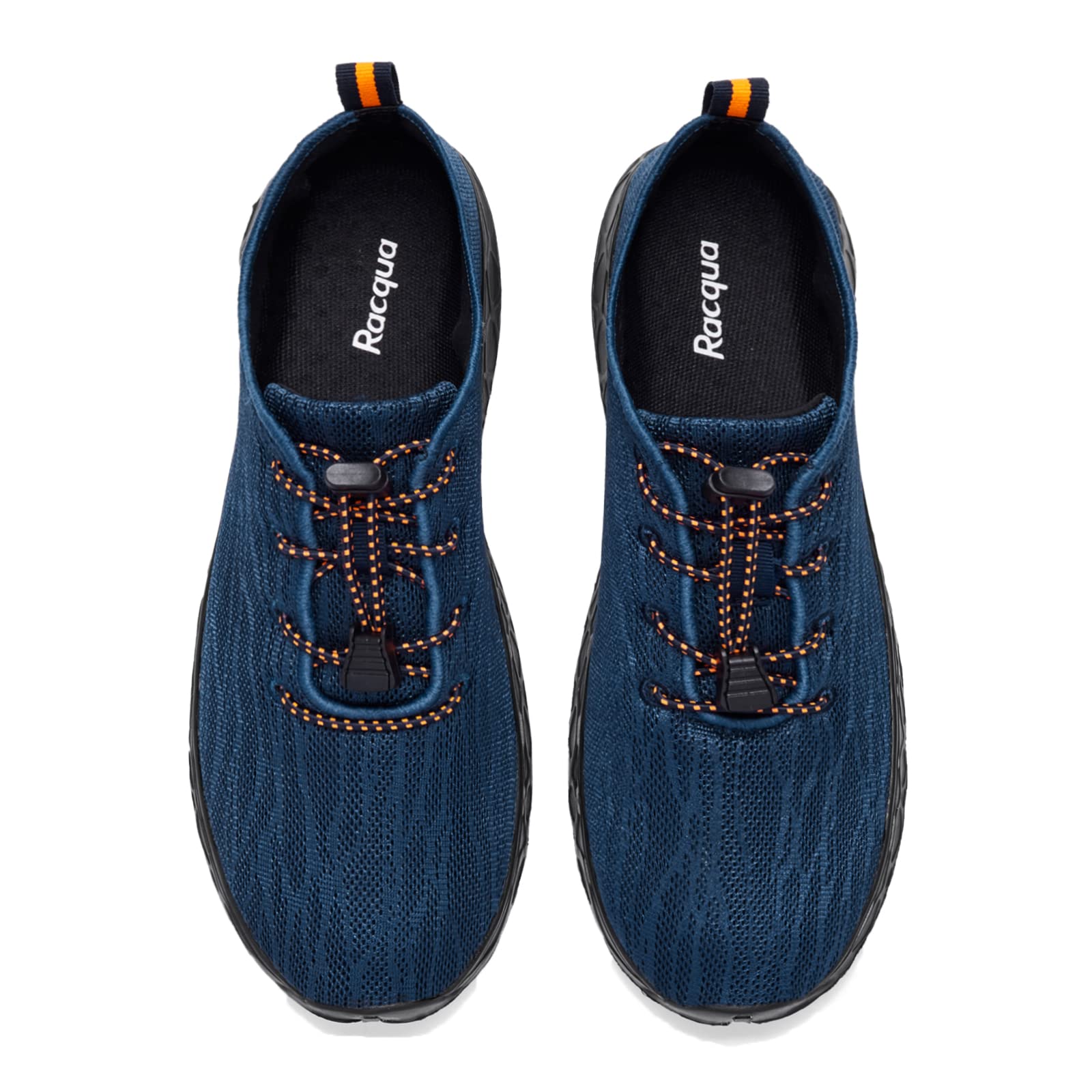 Racqua Unisex Breathable Mesh Water Shoes for Women & Men - Lightweight Quick-Dry Aqua Shoes for Swimming, Beach, Yoga & Water Sports