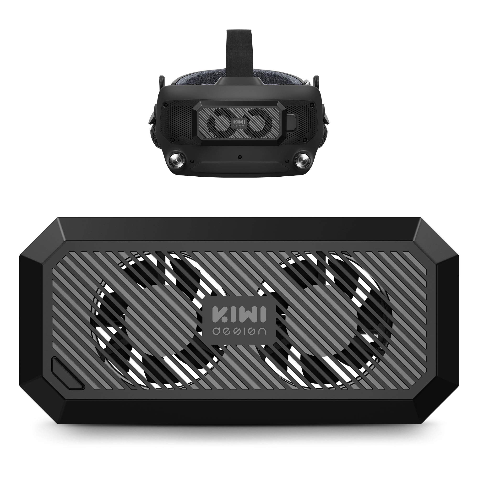 KIWI Design USB Cooling Fan for Valve Index VR Headset - Heat Dissipation Accessory to Prevent Overheating & Extend Headset Lifespan | Perfect for VR Gaming, Streaming & Extended Play Sessions