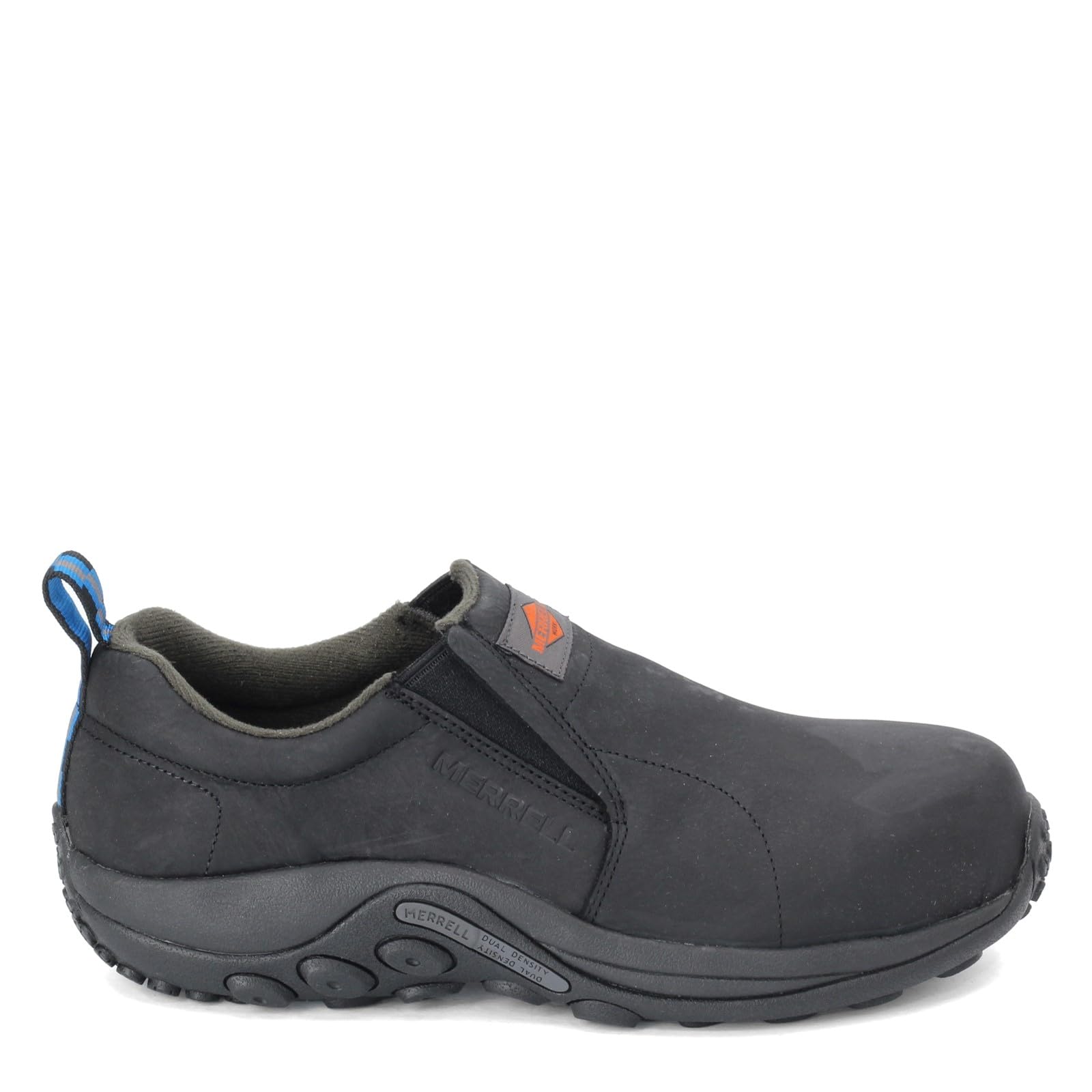 Merrell Men's Jungle MOC Leather Composite Toe Work Shoes - Durable Safety Footwear for Construction, Hiking & Outdoor Work