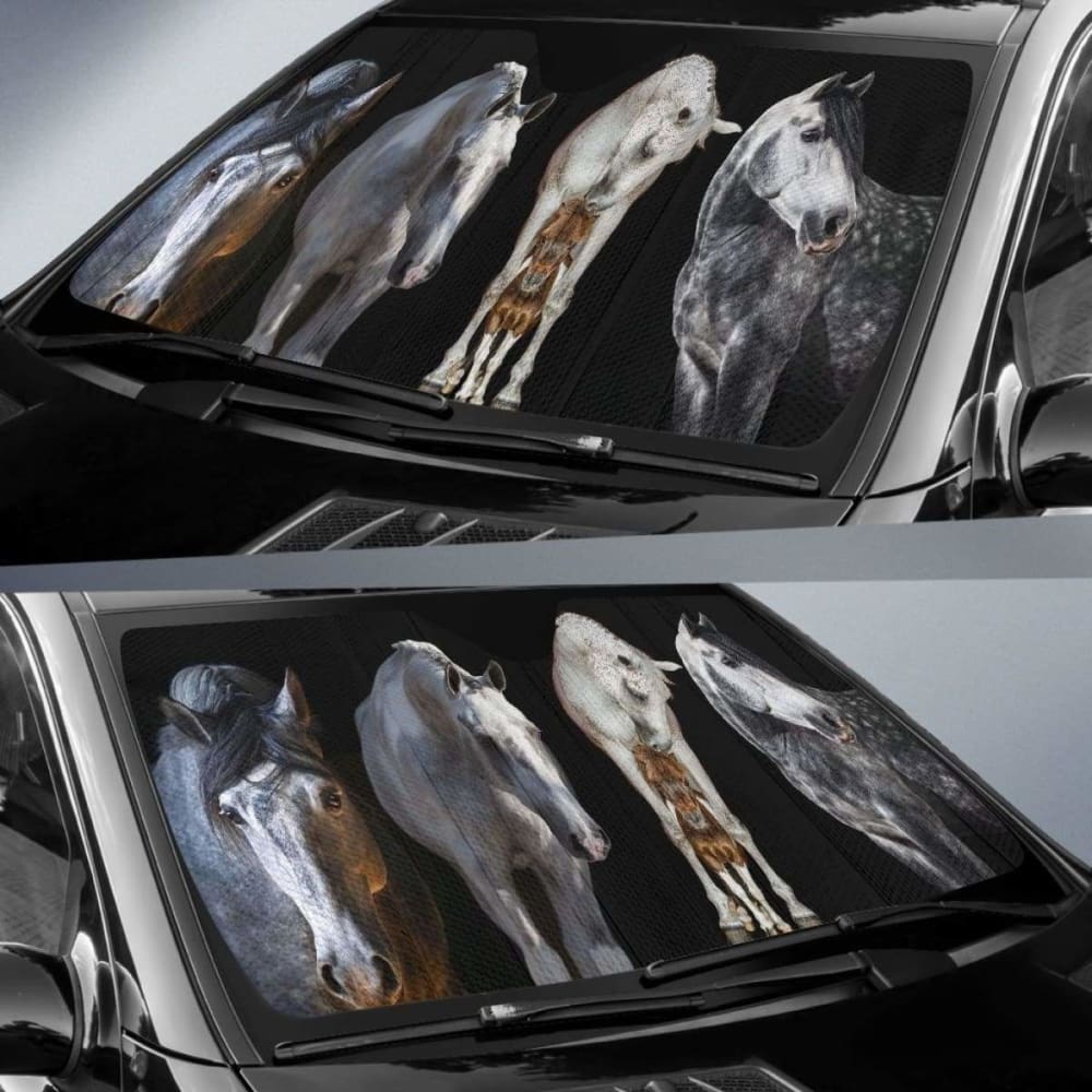 Car Sun Shade for Windshield - Universal Fit Auto Sunshade for All Vehicles | Perfect for Summer Heat Protection & UV Ray Blocking | Ideal for Parking, Travel & Daily Commute