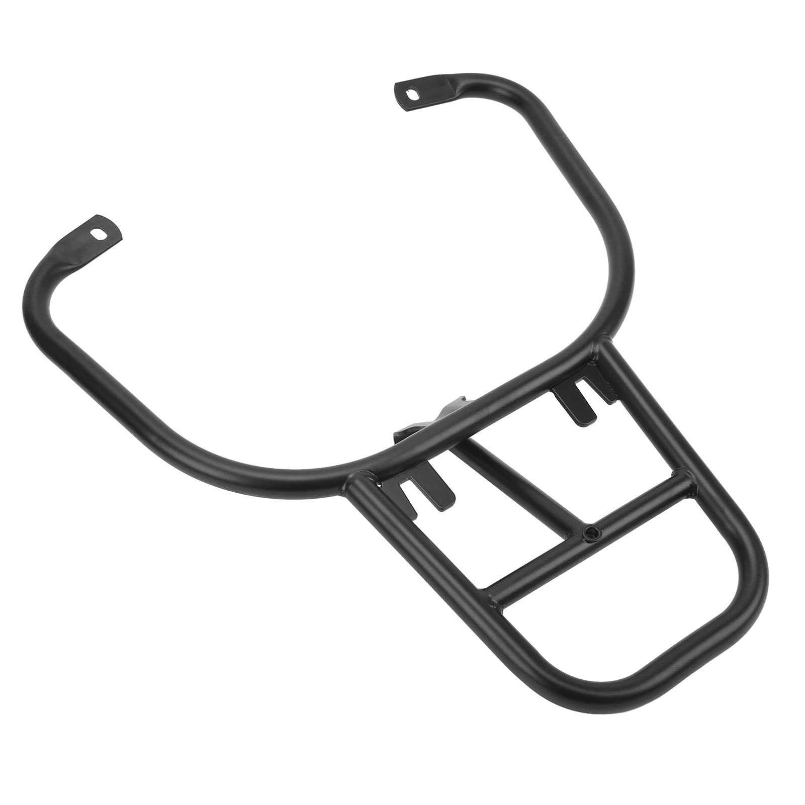 Ymiko Motorcycle Luggage Rack - Black Rear Carrier Top Case Support & Handrail for Vespa GTS 300 | Durable Replacement Part for Scooter Storage | Perfect for Commuting, Touring & Grocery Hauling