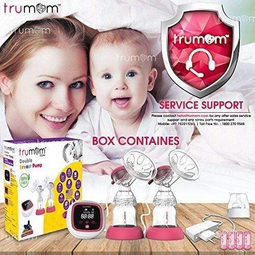 Trumom USA Elite Double Electric Breast Pump - Hands-Free, Portable, Efficient for Working Moms & Nursing at Home or On-the-Go