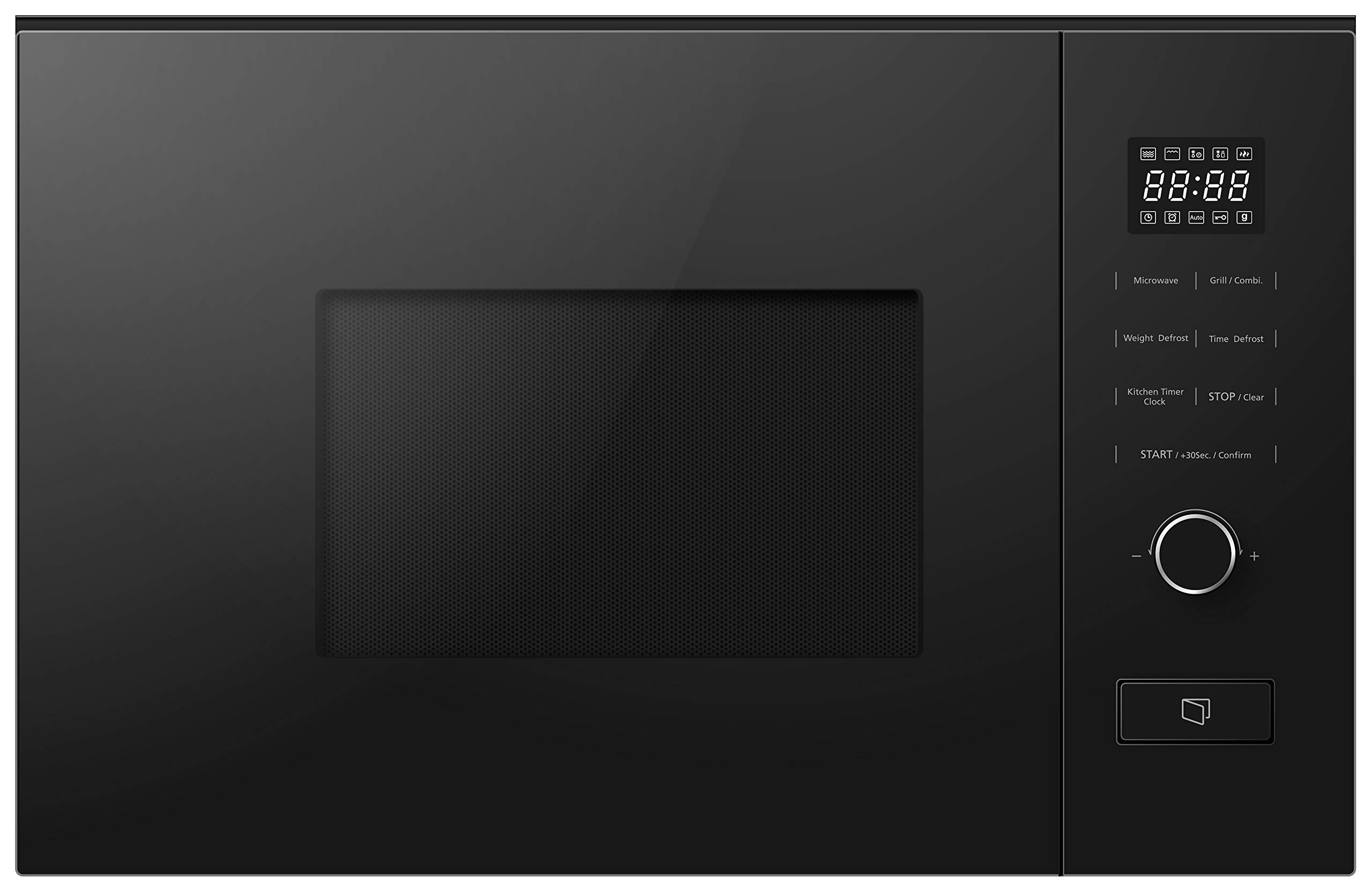 Cookology TCM20BGL 20L Built-In Microwave Oven with Grill, 800W - Compact Countertop Microwave for Small Kitchens, Dorms & Apartments - Perfect for Reheating, Grilling & Quick Cooking