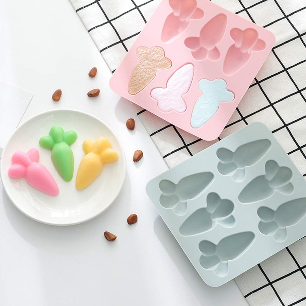 Premium Silicone Fondant Molds for Cake Decorating - 12PC Baking Molds Set for Carrot Cake, Cupcakes & DIY Desserts | Ideal for Birthday Parties, Wedding Cakes & Home Baking