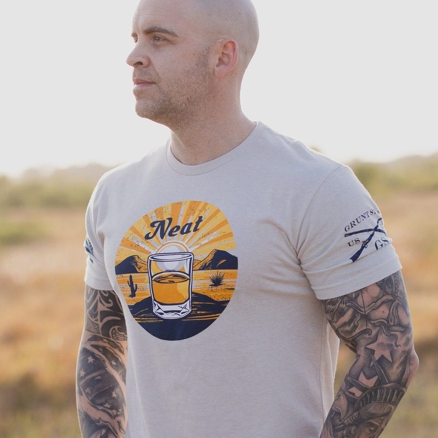Stylish Whiskey T-Shirt for Men - Soft Cotton Graphic Tee - Perfect for Casual Wear, Bar Hopping & Whiskey Lovers
