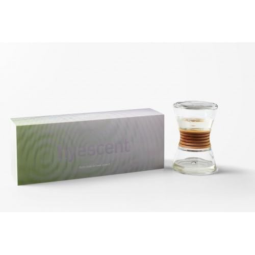 Hyascent Hourglass Aromatherapy Diffuser - Elegant Home Fragrance Oil Diffuser for Relaxation, Stress Relief & Better Sleep - Perfect for Living Room, Bedroom, Office & Spa Decor