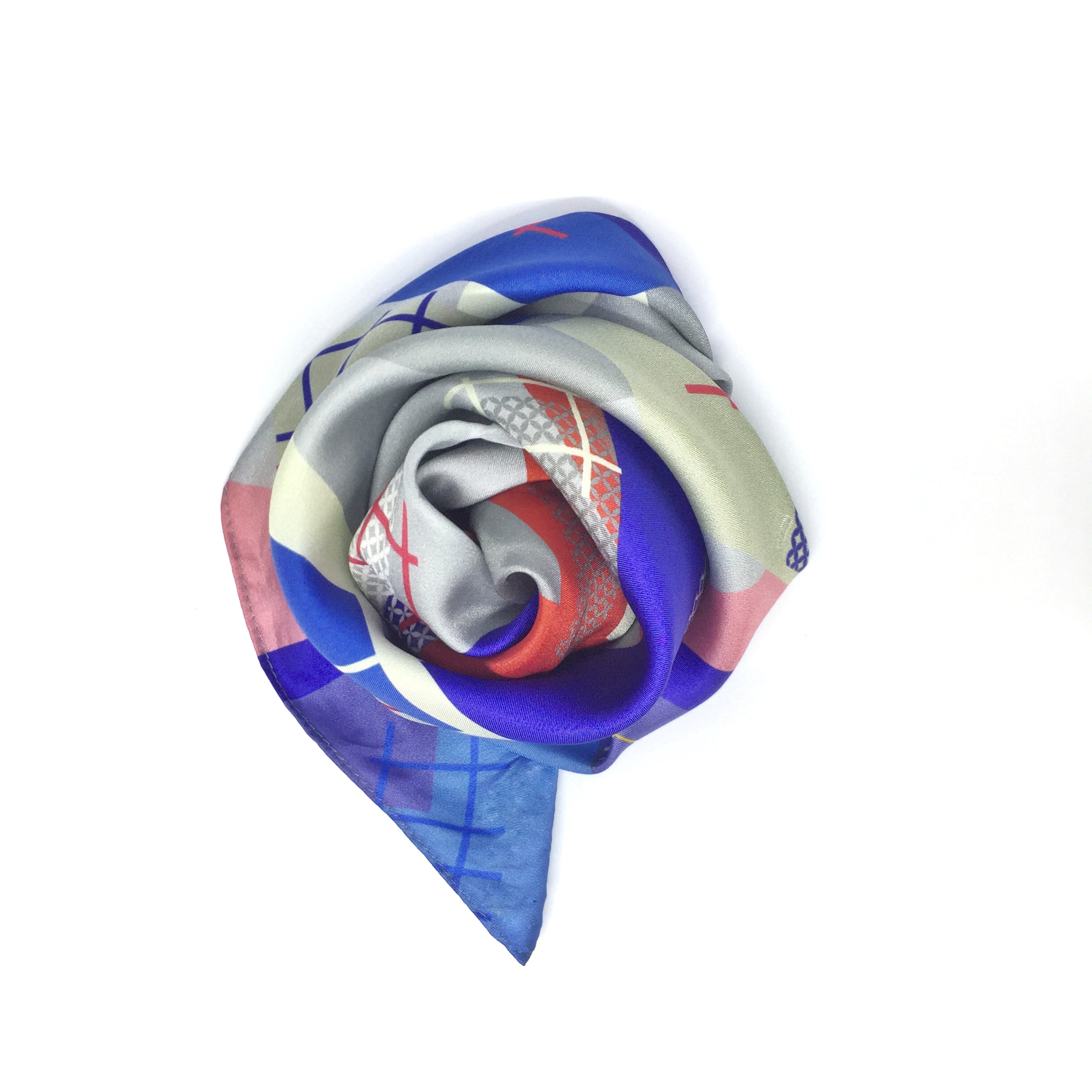 Premium Silk Twill Scarf for Women - Elegant Samsui Style Fashion Accessory - Perfect for Office, Parties, and Special Occasions