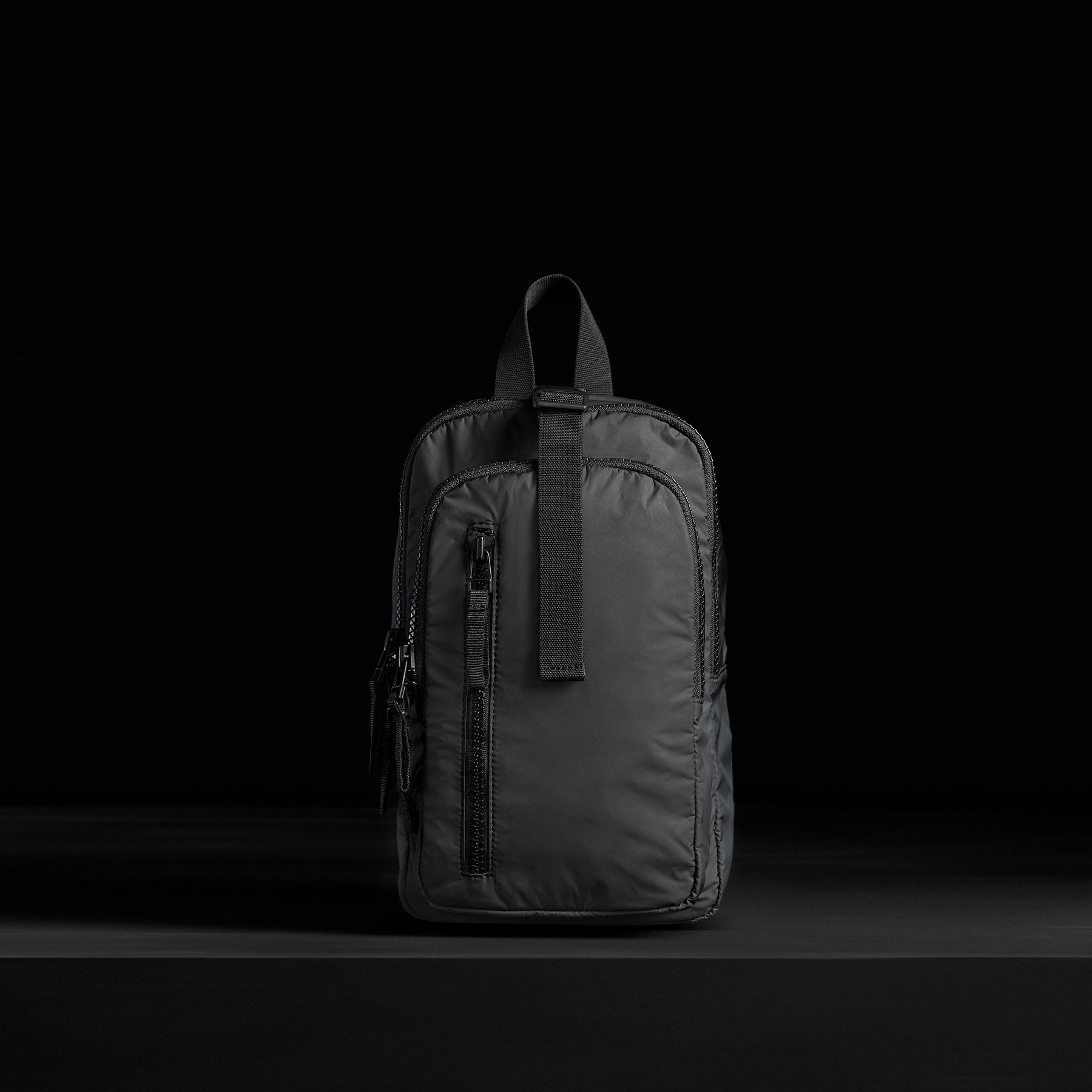 Mini Zip Backpack for Women & Men - Lightweight Small Travel Backpack Black - Perfect for Hiking, Gym, School & Daily Use