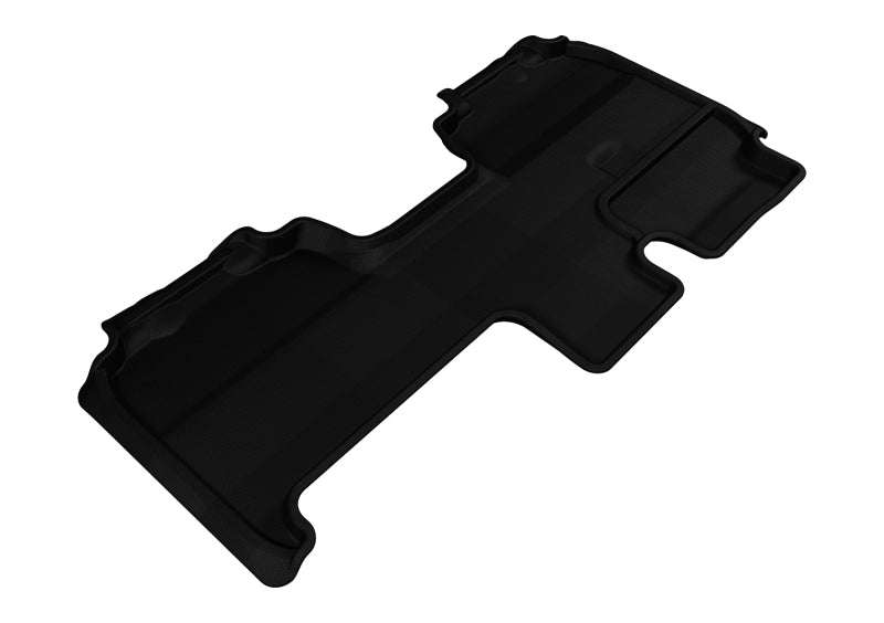 3D MAXpider Custom Fit Floor Mats for 2009-2014 Ford F-150 SuperCab | Kagu 2nd Row All-Weather Protection | Black Car Interior Accessories | Perfect for Off-Roading, Daily Commuting & Family Road Trips