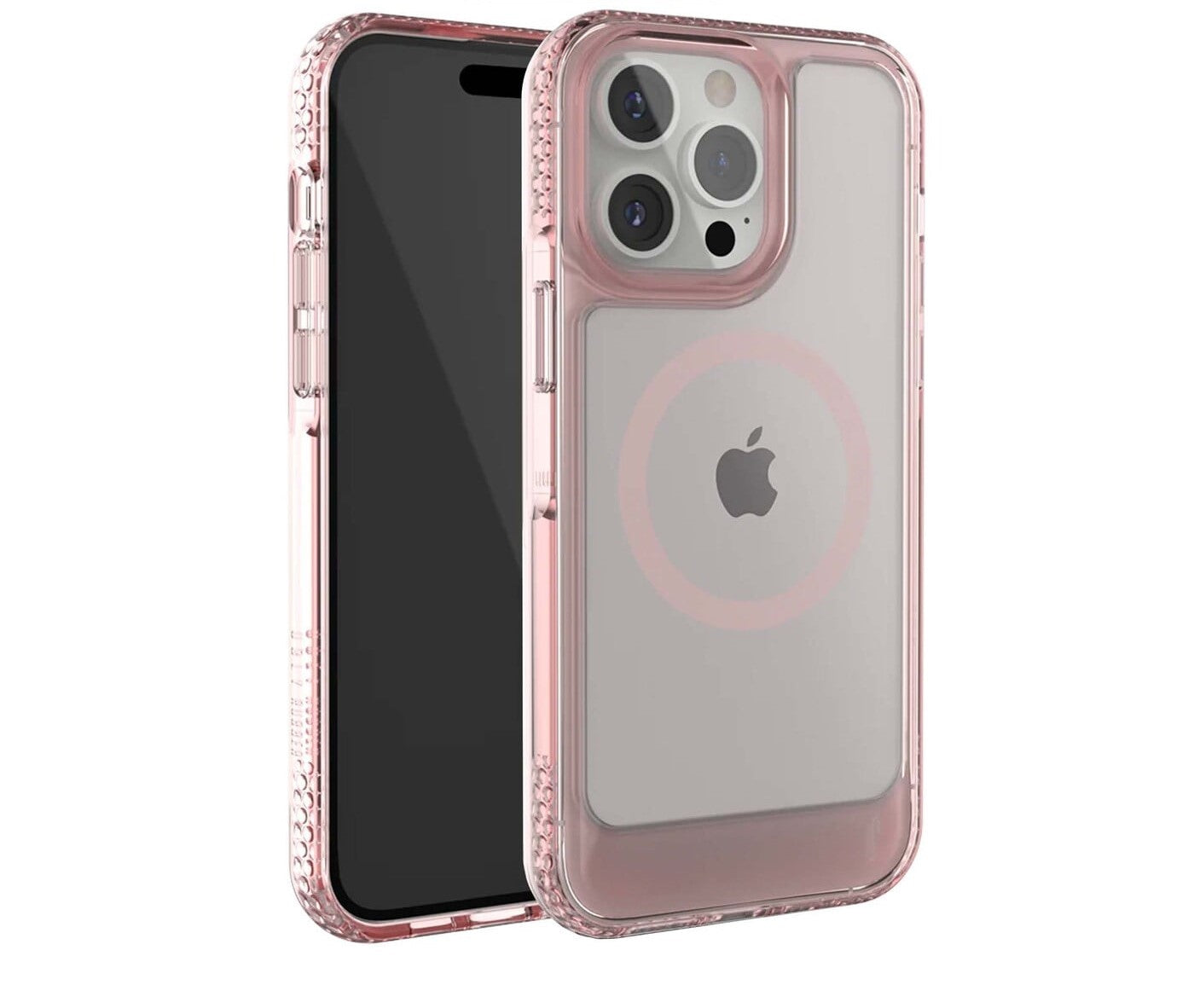 MagSafe Compatible Shockproof Bumper Case for iPhone 15 Pro Max - Slim Fit Protective Cover with Enhanced Grip for Daily Use & Outdoor Activities