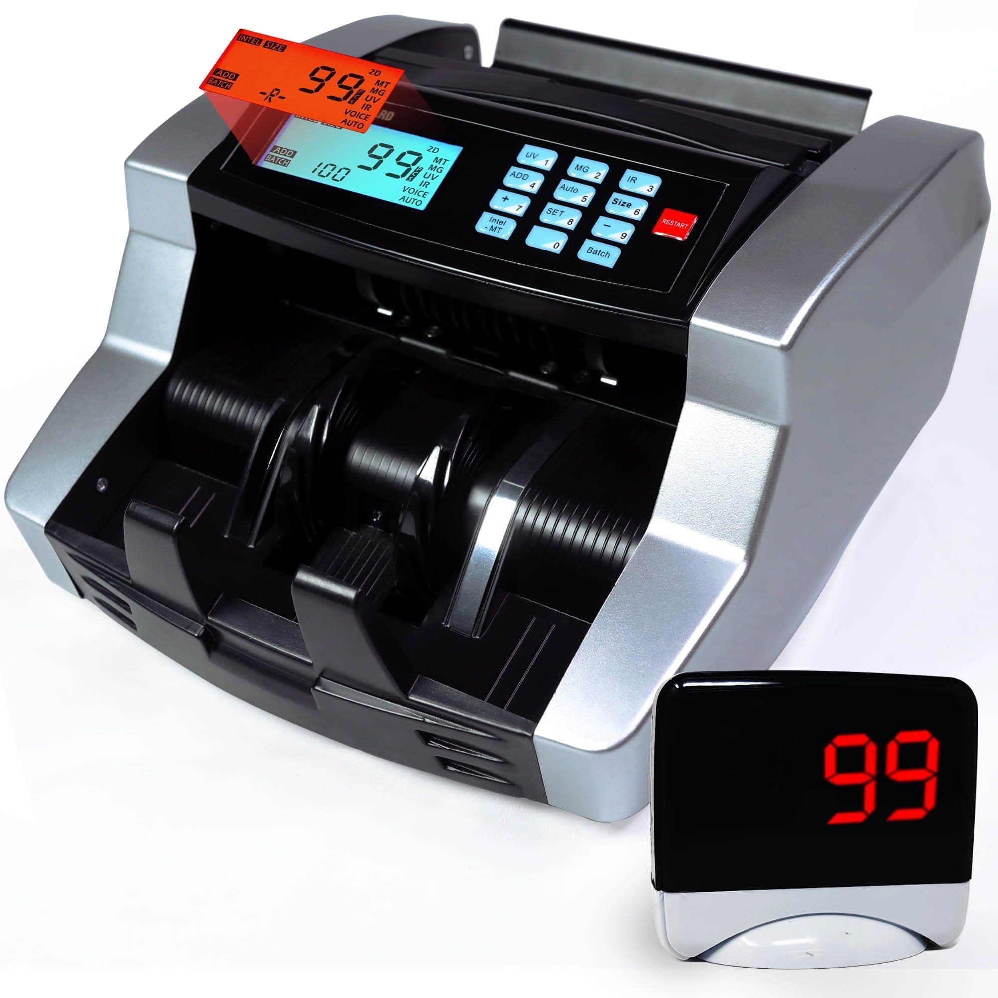 Goldstandard USA 3001 Bill Counter Machine - High-Speed Currency Cash Note Counting for Banks & Retail - Perfect for Cash Handling & Financial Management