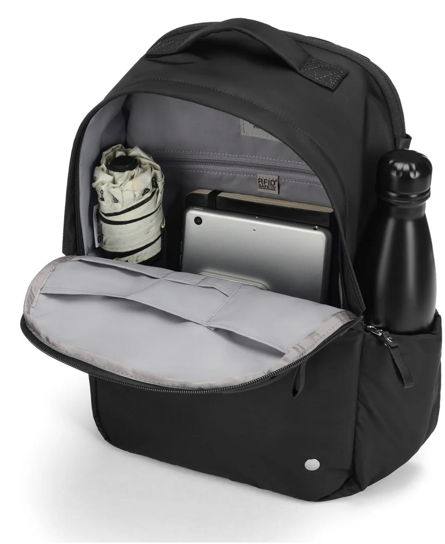 Pacsafe® Women's 10L Anti-Theft Backpack - Secure Travel & Commuter Bag for Laptops, Daily Use & Outdoor Adventures