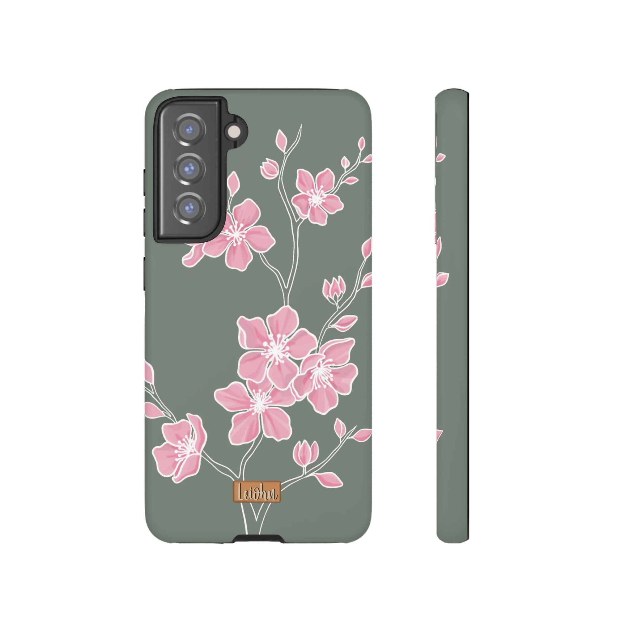 Samsung Galaxy Phone Case with Cherry Blossom Design - Slim Protective Cover for Samsung Galaxy S23/S22/S21 - Perfect for Spring Outfits & Everyday Use