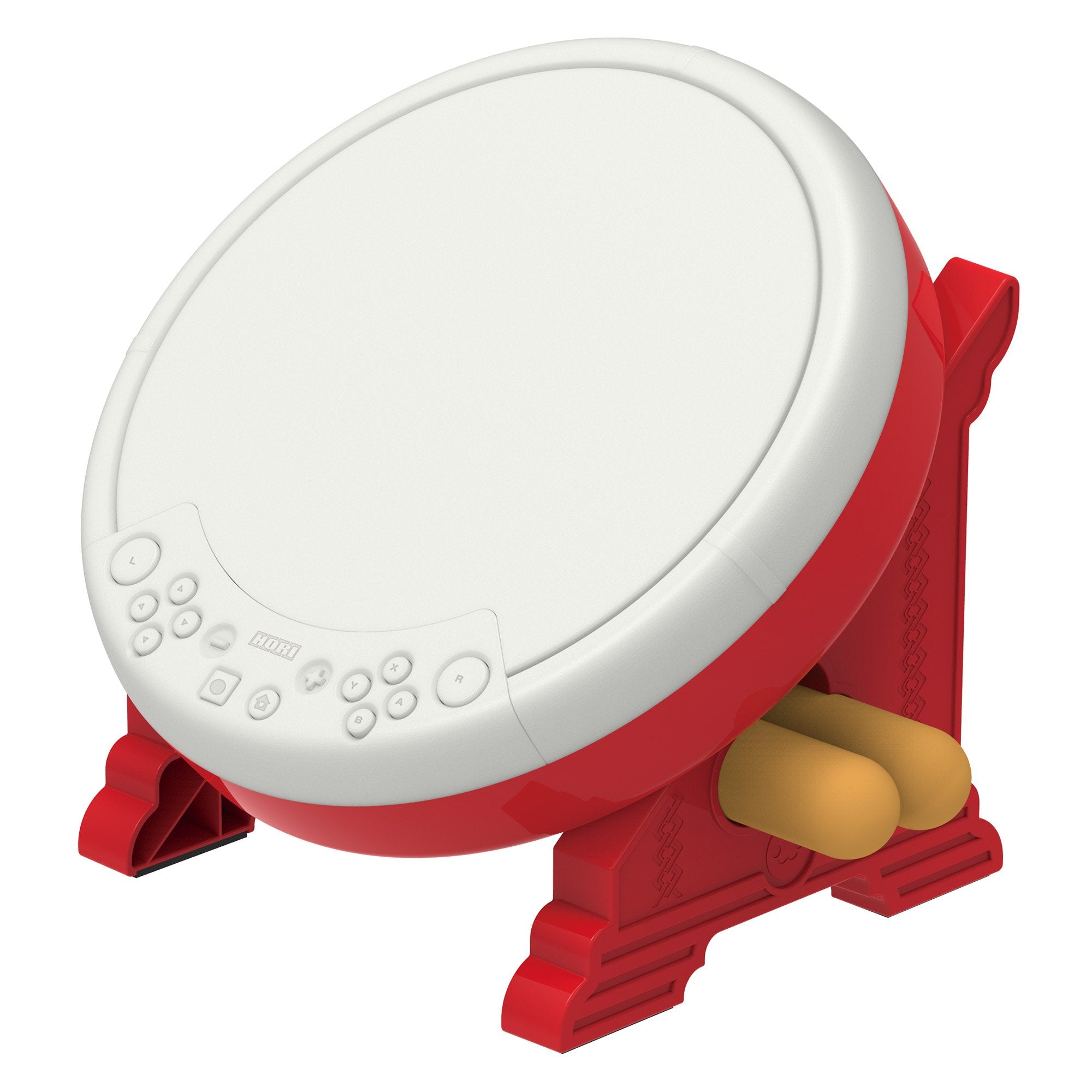Taiko no Tatsujin Drum Set Controller for Nintendo Switch & PS4 - Authentic Japanese Drum Game Accessory - Perfect for Rhythm Game Lovers & Family Fun Party Games