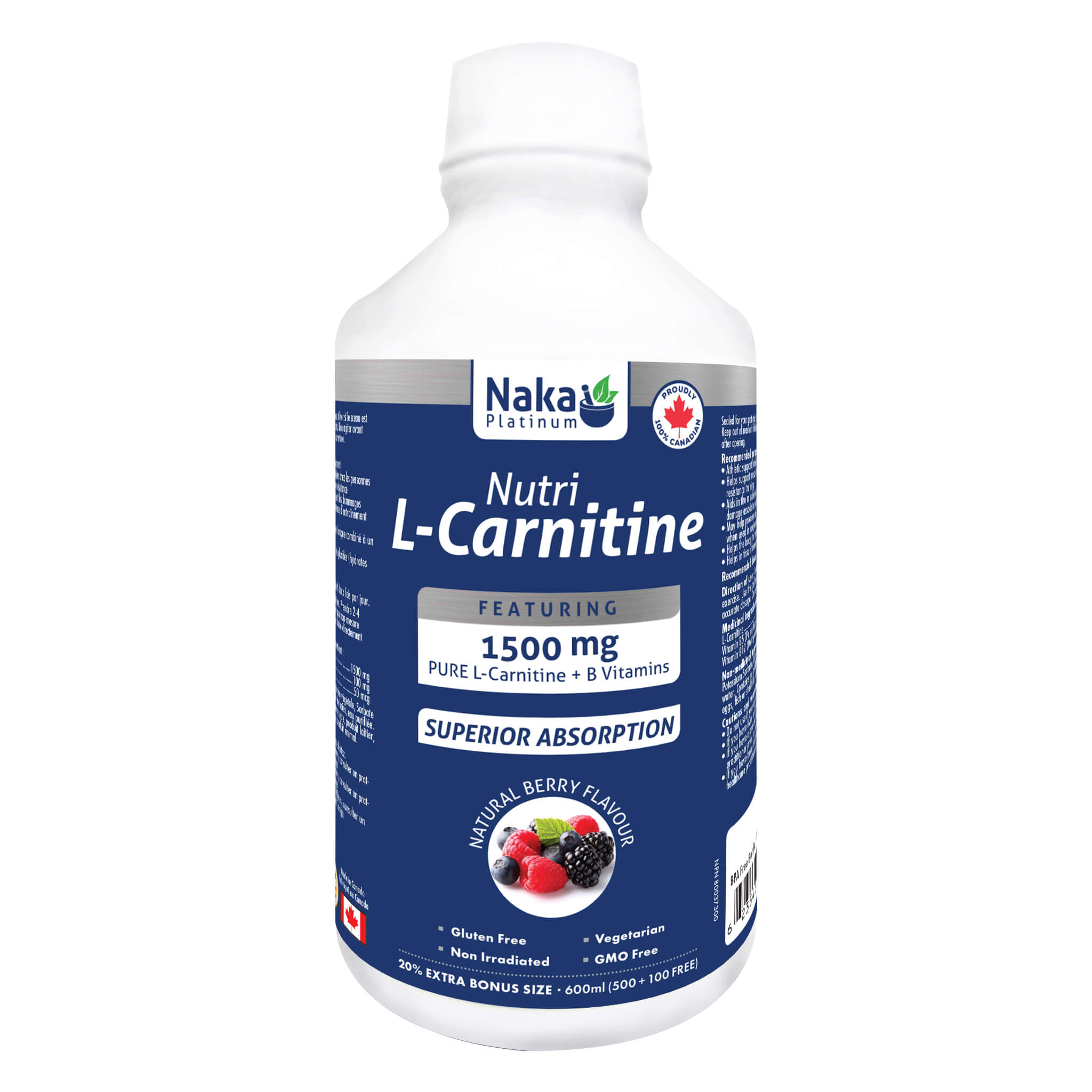 Nutri L-Carnitine Plus Supplement - Premium Weight Loss & Energy Booster for Men & Women - Ideal for Workouts, Fat Burning & Fitness Goals