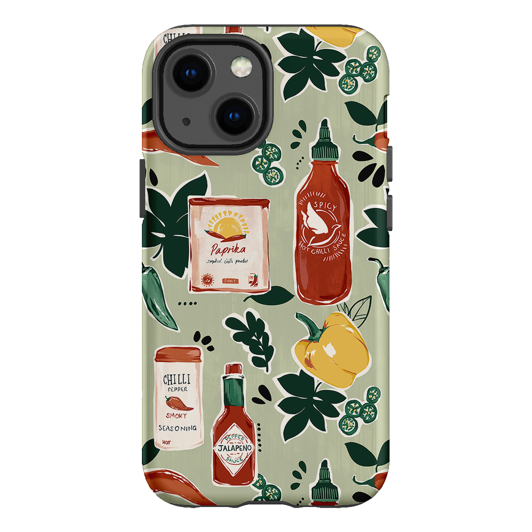 Spicy Chilli Pepper Shockproof Phone Case - Durable Protective Cover for iPhone & Android - Perfect for Outdoor Adventures & Daily Use