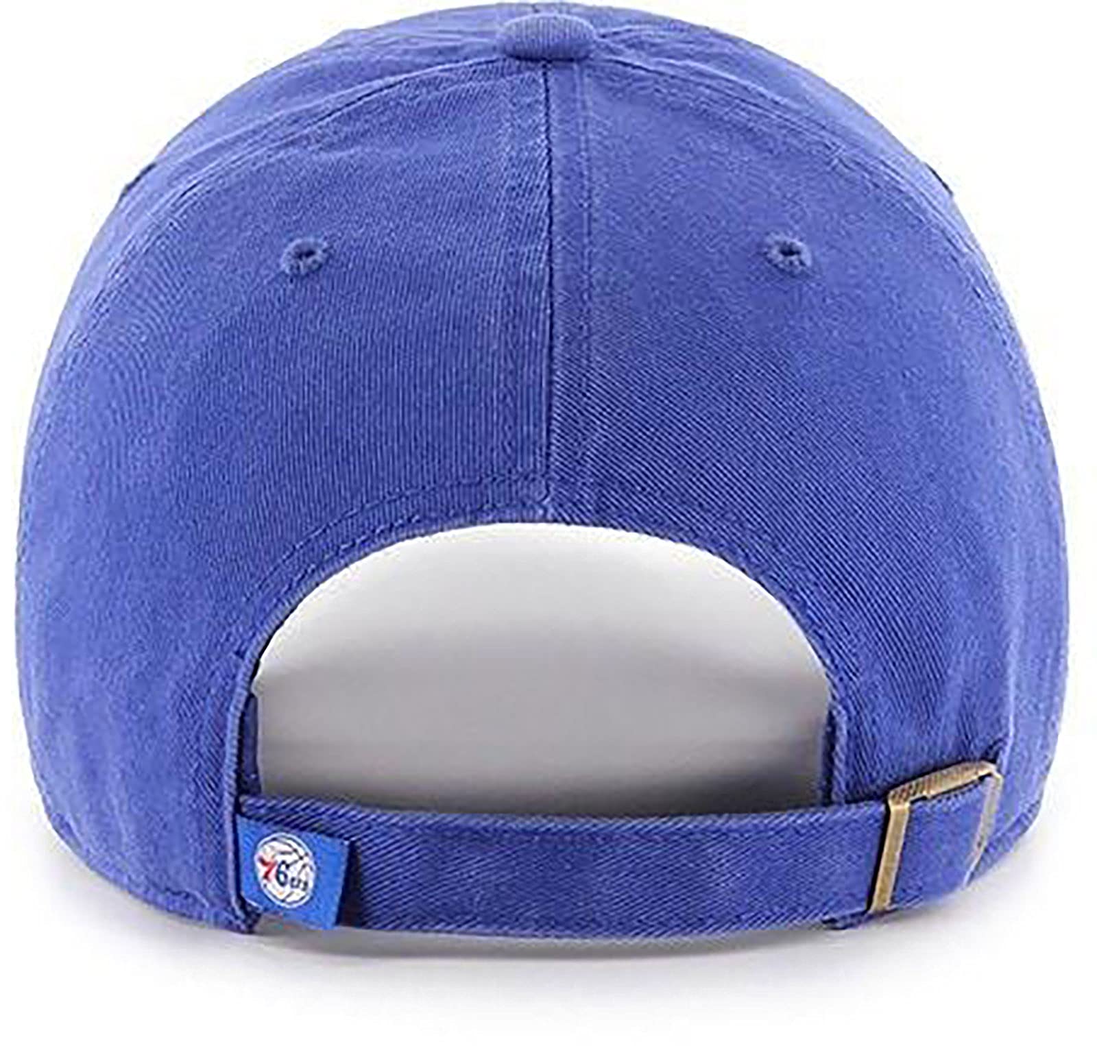 Philadelphia 76ers Official '47 Clean Up Adjustable Strapback Hat - Navy Blue Snapback Cap for Men & Women - Perfect for Basketball Games, Casual Wear & Sports Fans