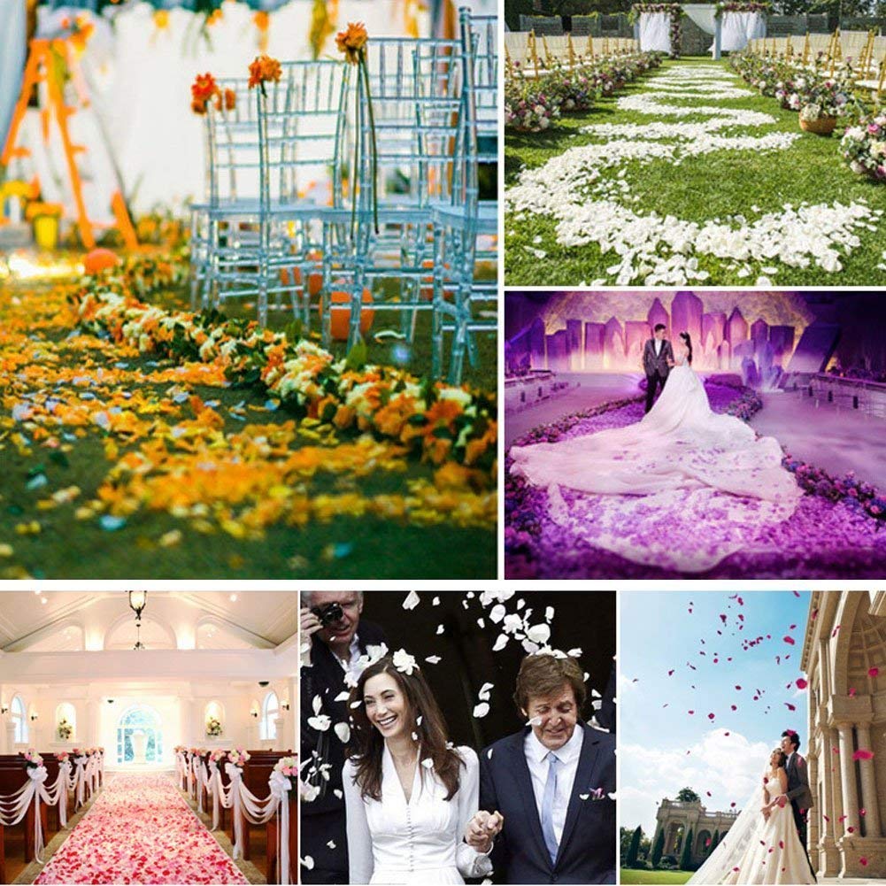2200 Pcs Light Purple Rose Petals - Premium Artificial Silk Flower Petals for Wedding, Anniversary, Party, Baby Shower & Romantic Decorations - Perfect for Aisle, Table Scatter, Photo Backdrops & More